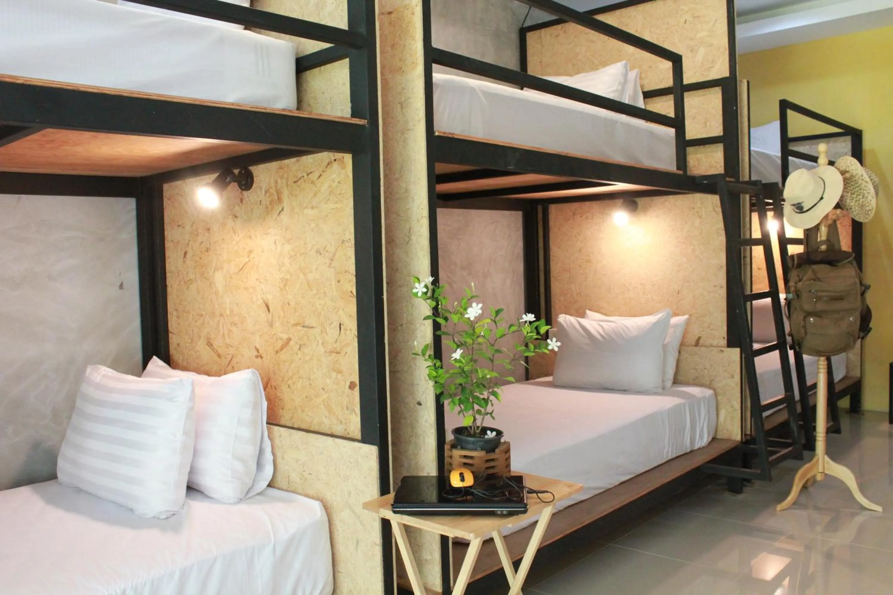 Decorative detail, Bed in Eat n Sleep