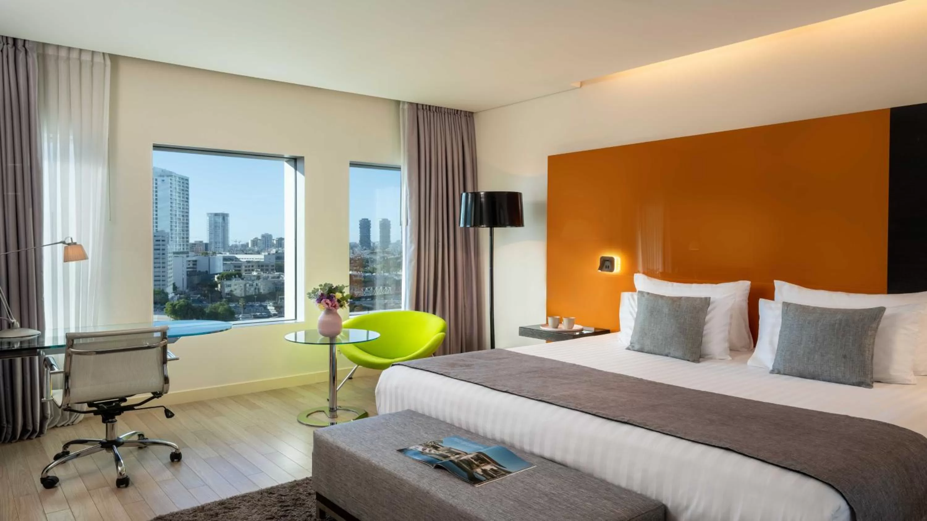Bedroom, Bed in Crowne Plaza Tel Aviv City Center by IHG