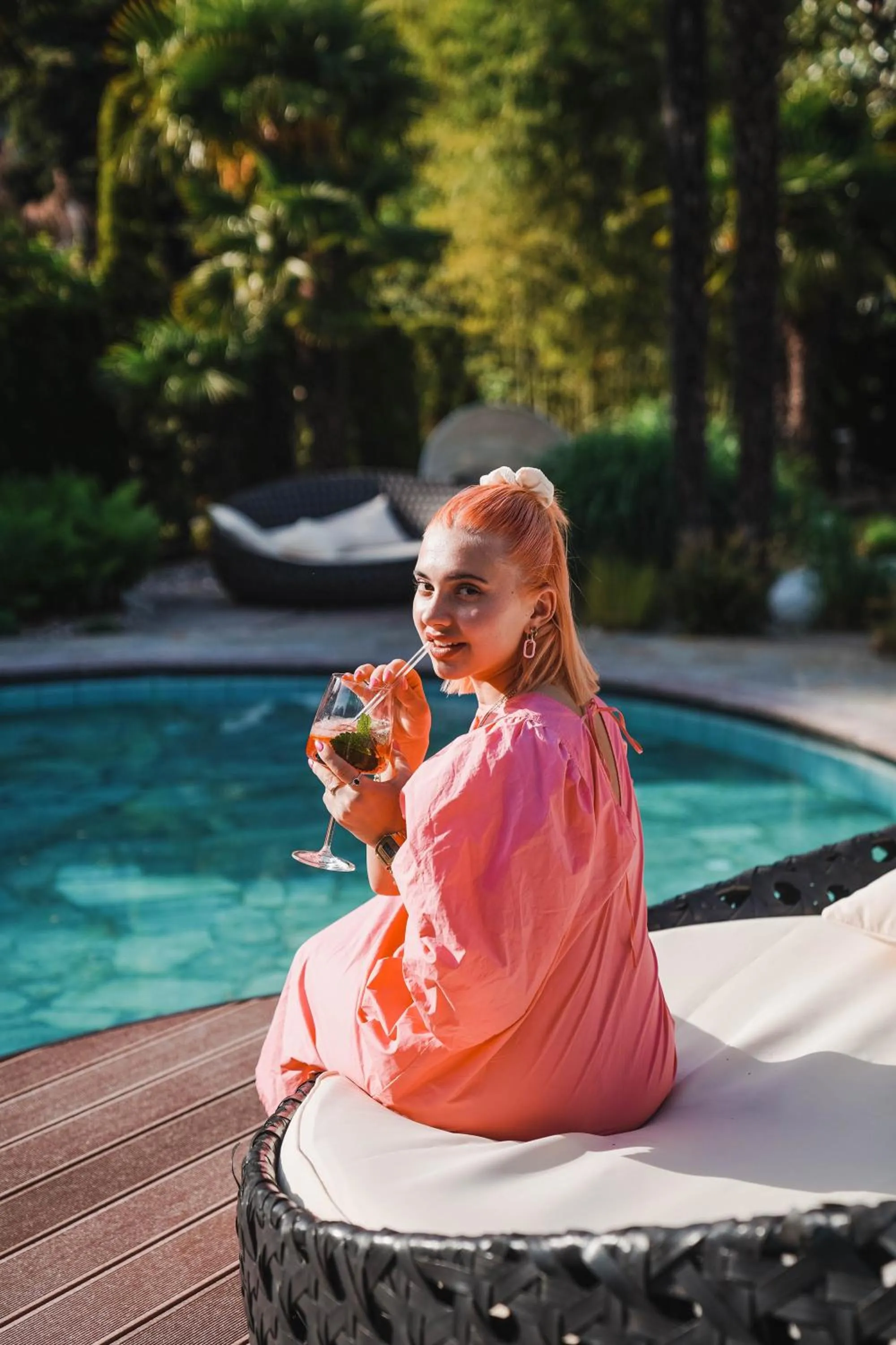 Garden, Children in Hotel Das Dorner