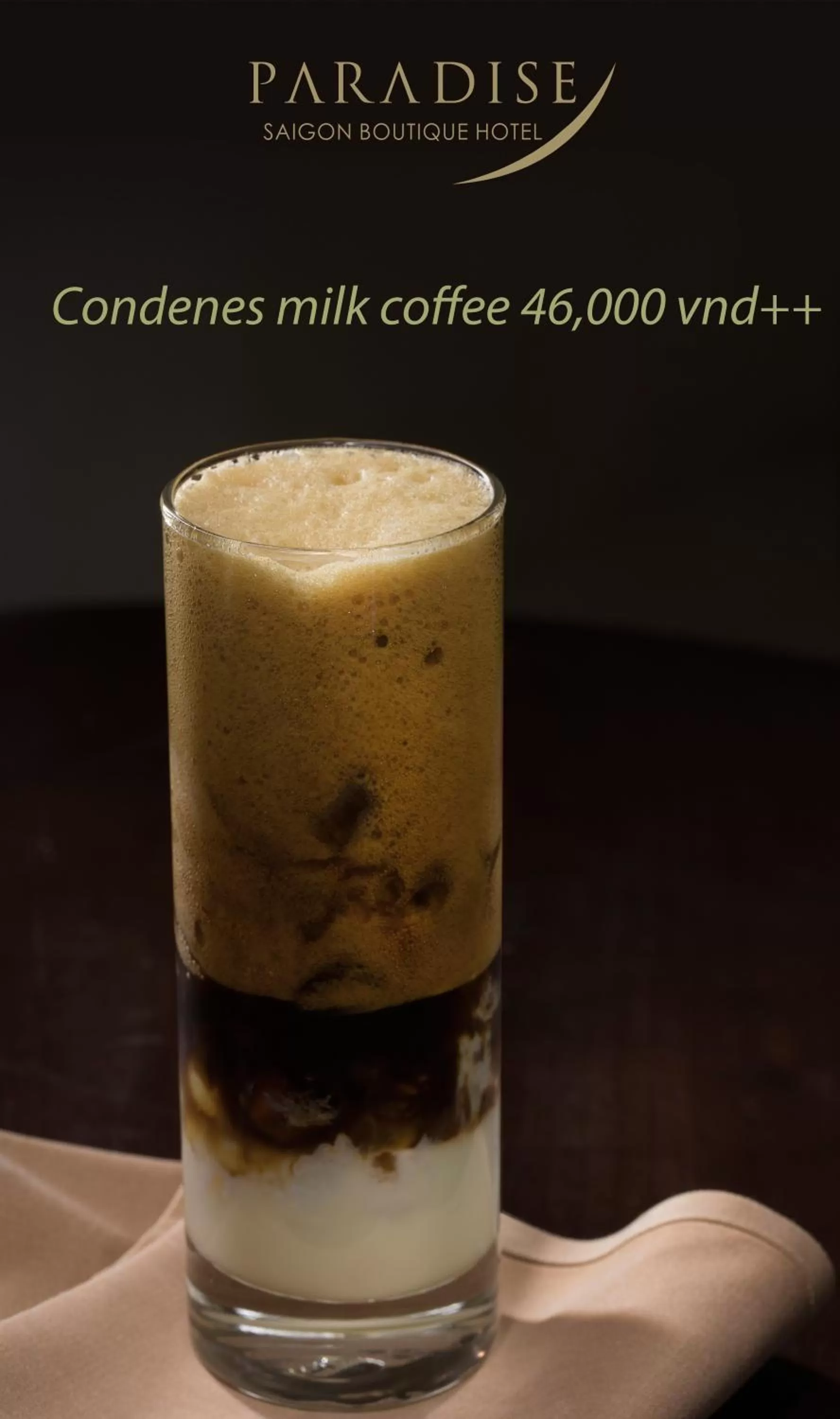 Food and drinks in Paradise Saigon Boutique Hotel & Spa