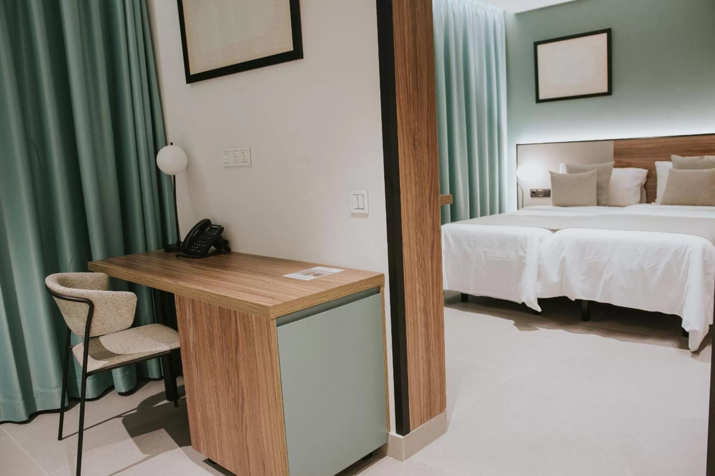 Decorative detail, Bed in Catalina Plaza Hotel Sostenible