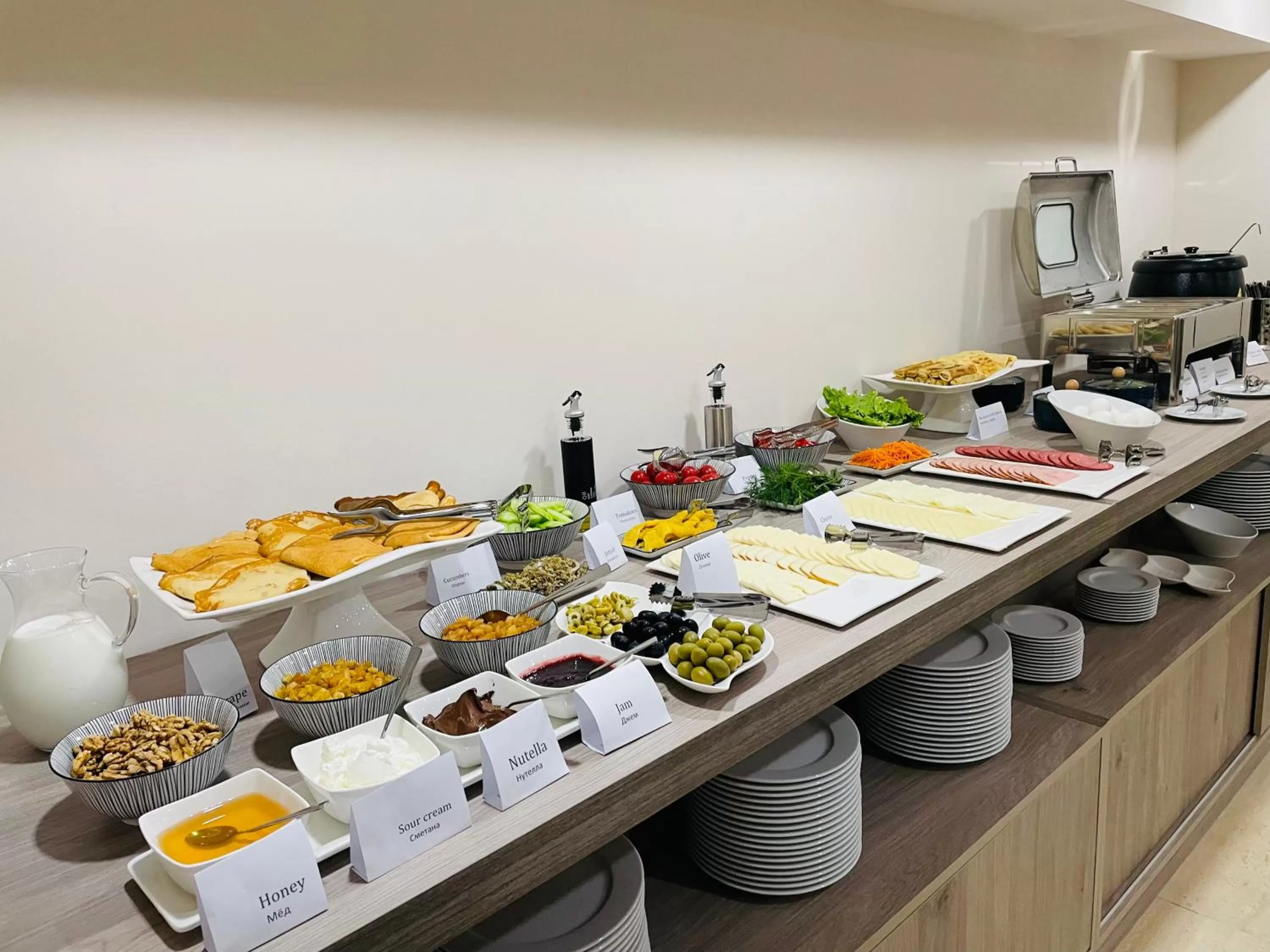 Continental breakfast in Orden Hotel