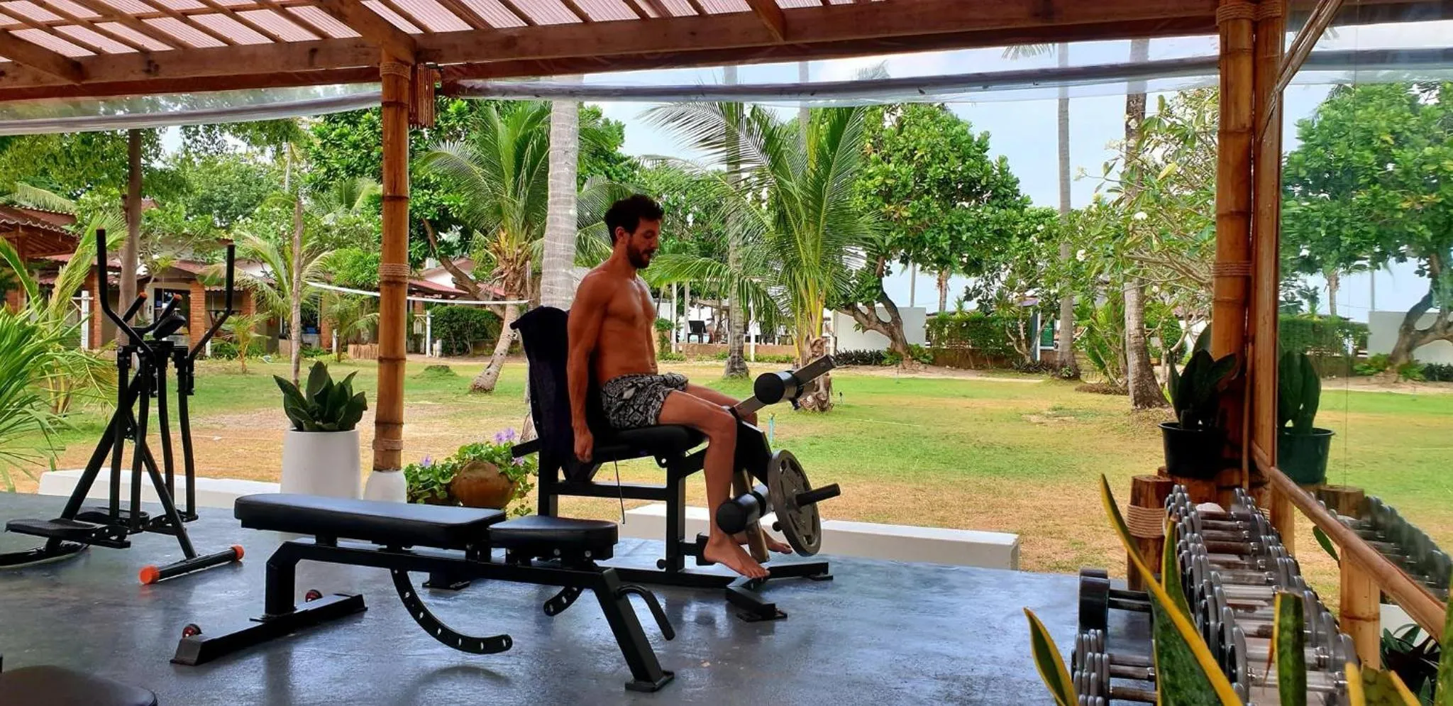 Fitness centre/facilities in Coco Lanta Resort - SHA Extra Plus