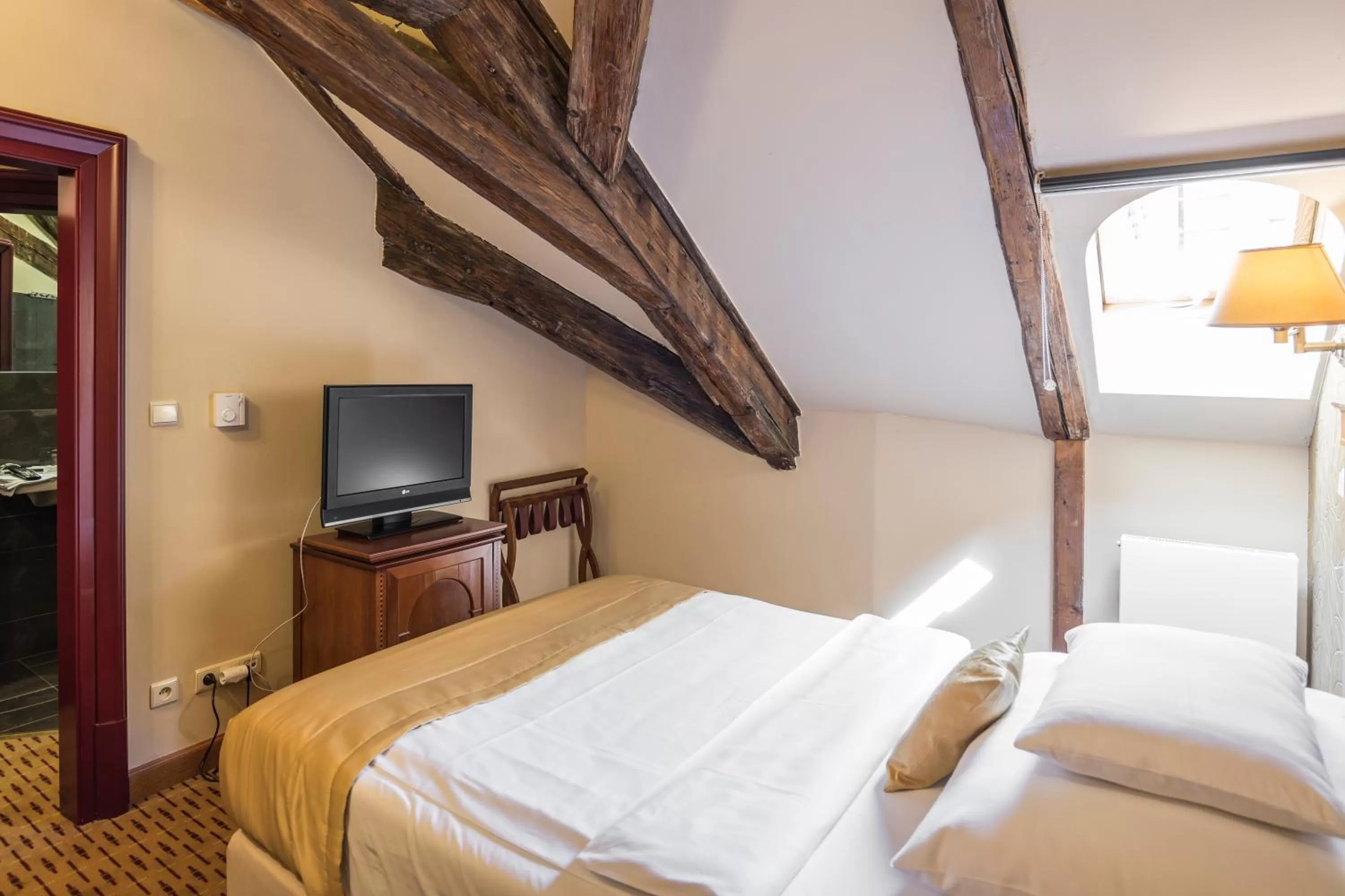 Bedroom, Bed in Majestic Plaza Hotel Prague