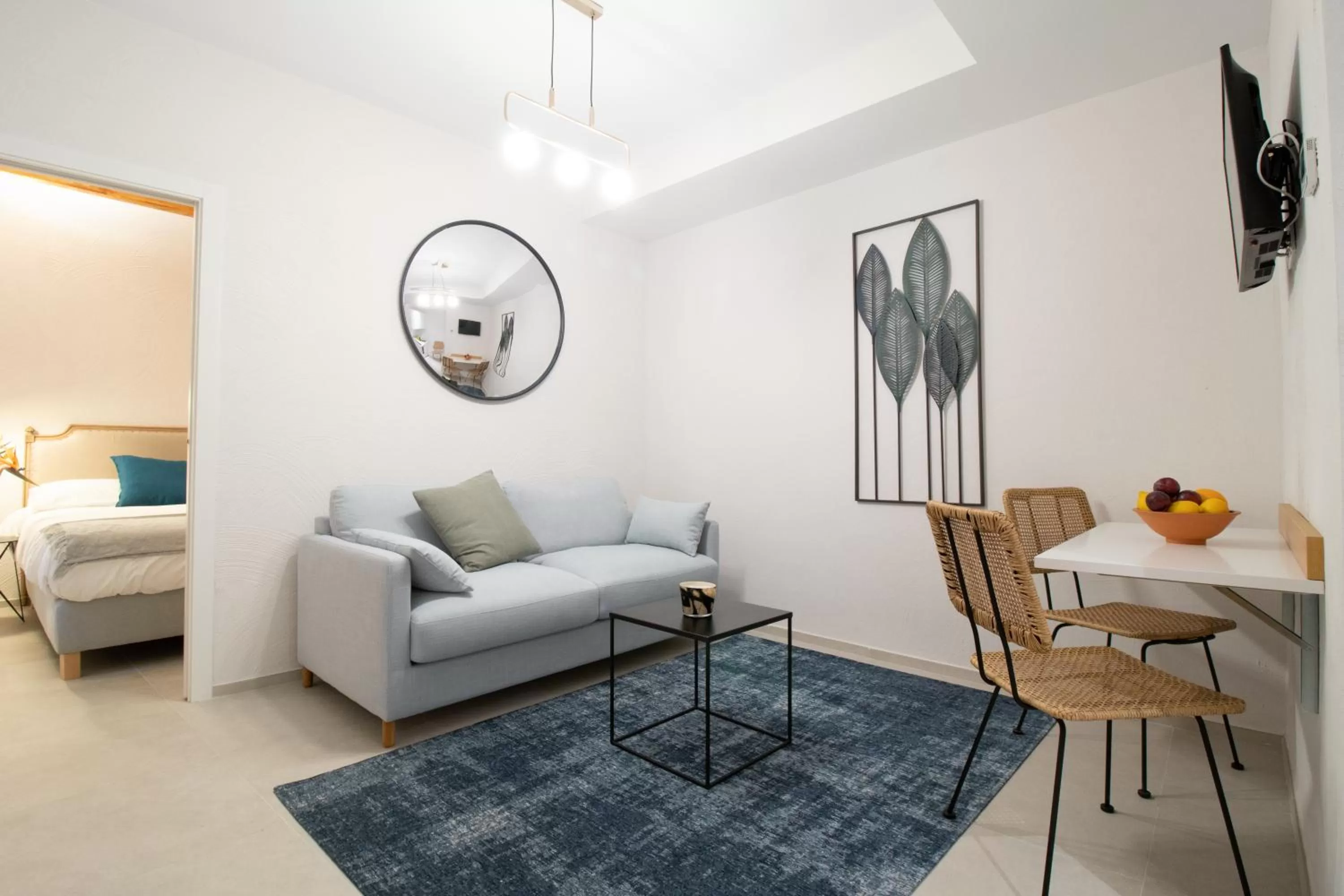 Living room, Bed in Casa 95 Sevilla