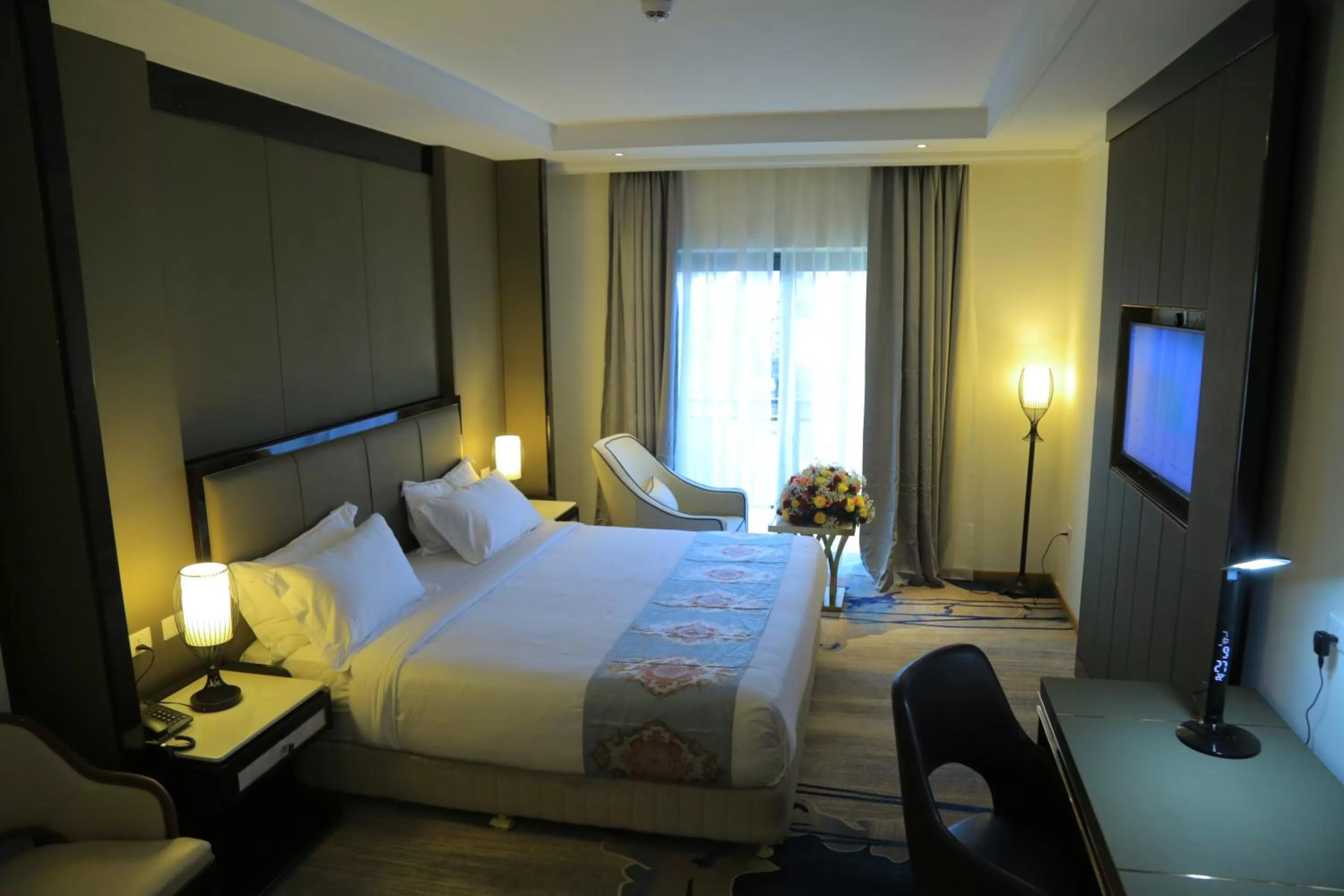Photo of the whole room, Bed in Check Inn Hotel Addis Ababa