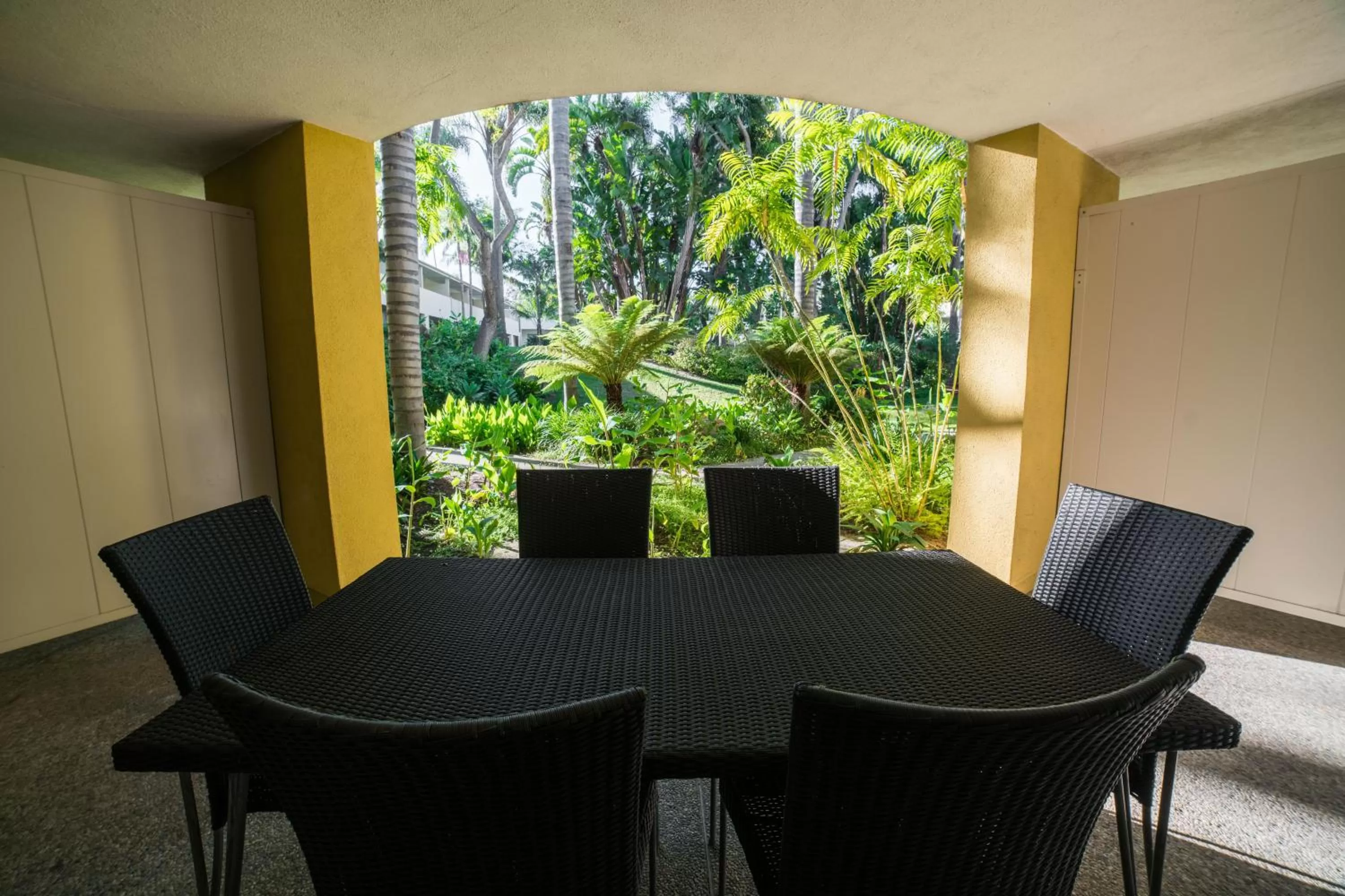 Garden view in Lemon Tree Inn