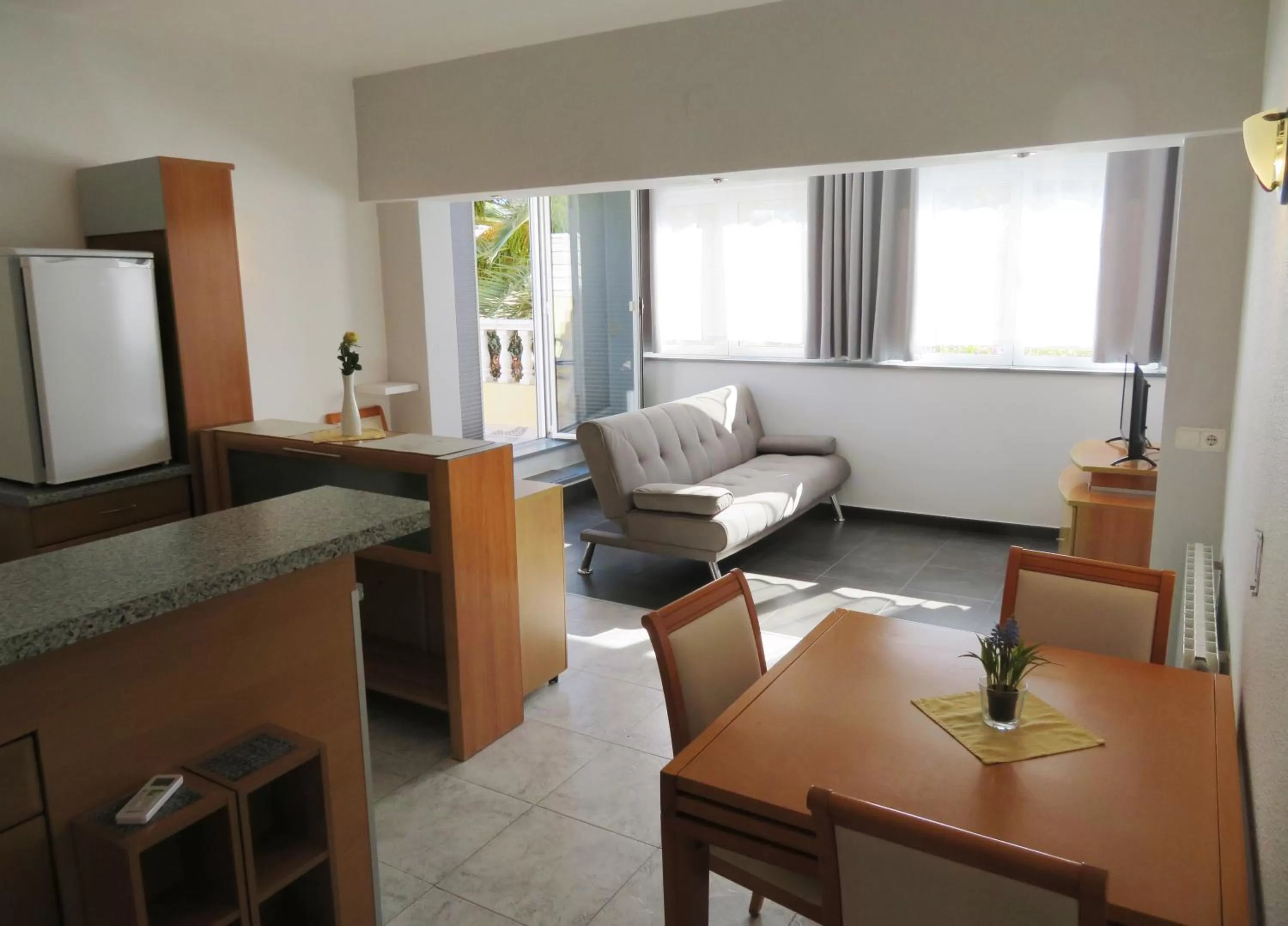 Kitchen or kitchenette in Hotel Montemar