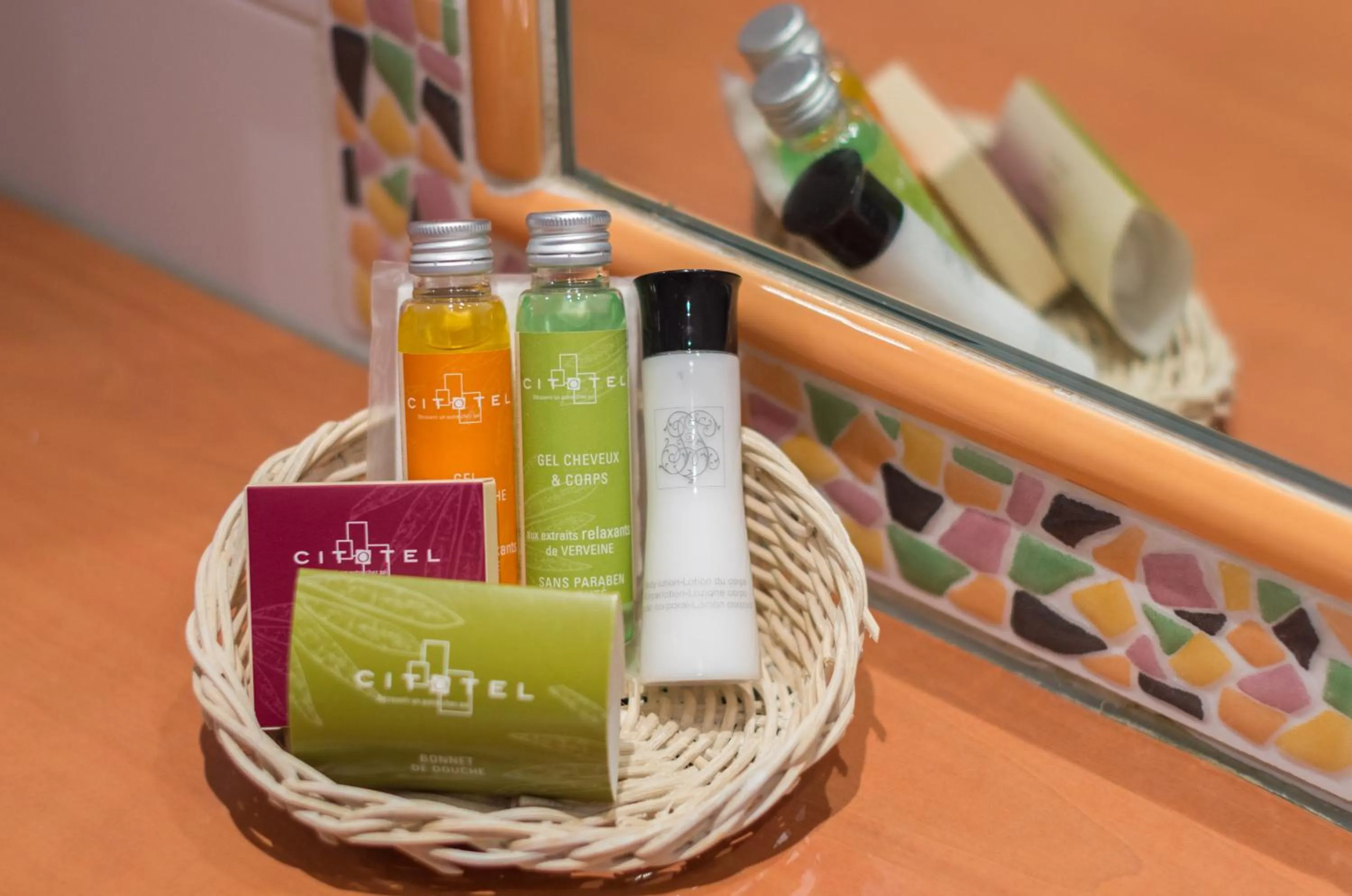 Decorative detail in Cit'Hotel Avantici Gap