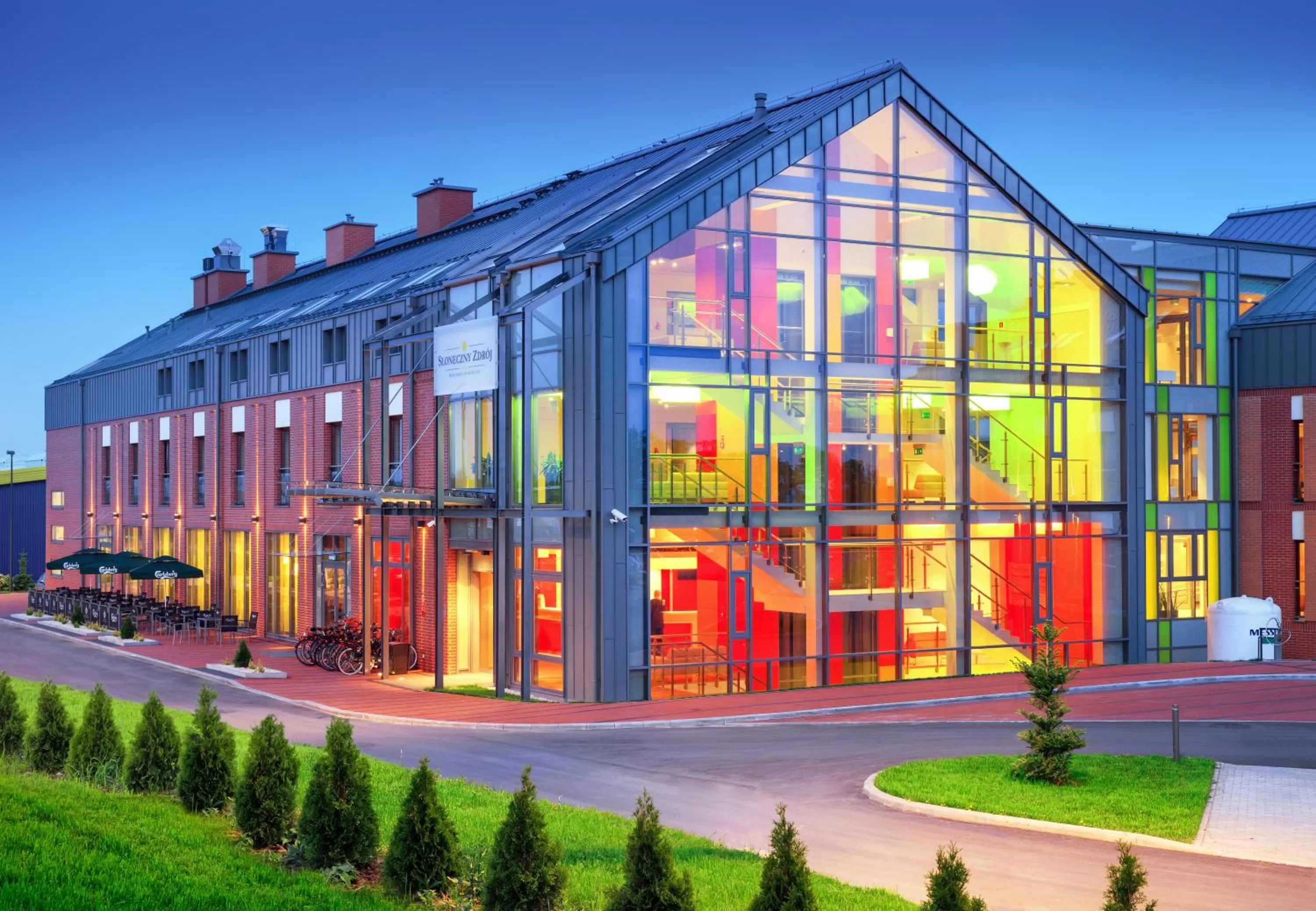 Facade/entrance in Słoneczny Zdrój Medical Spa & Wellness