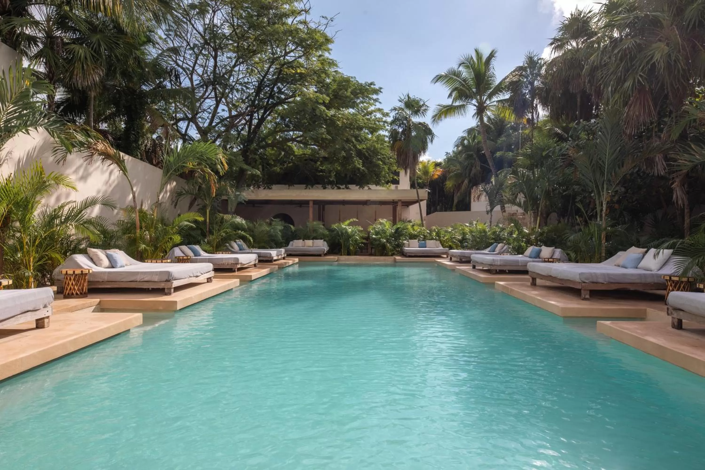 Swimming pool in La Valise Tulum, Member of Small Luxury Hotels