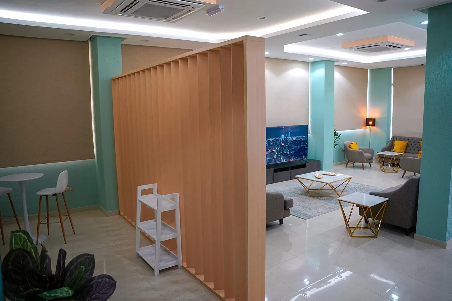 Lobby or reception in BHomed Salmiya