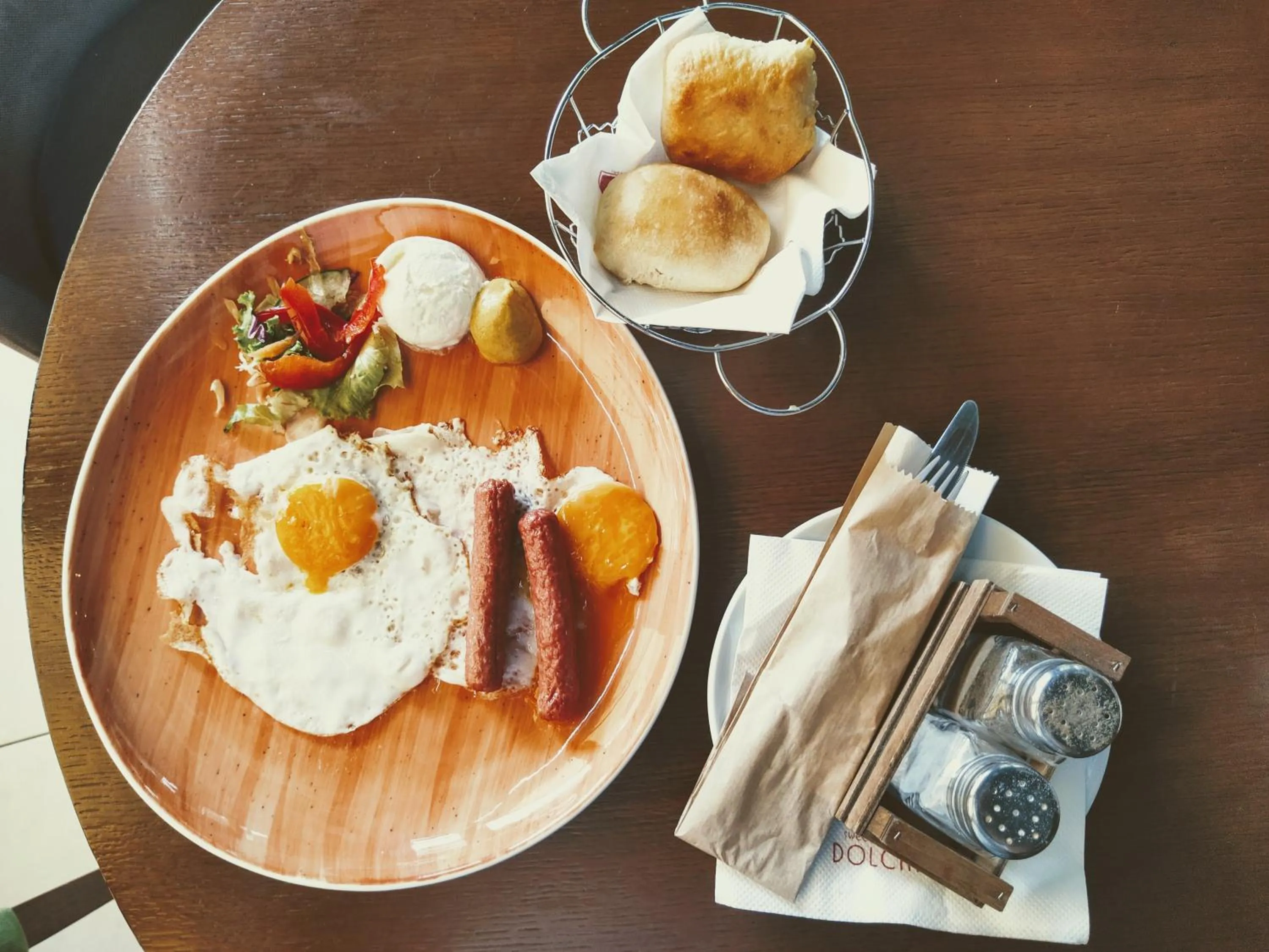 Food close-up in Good People Design Hostel