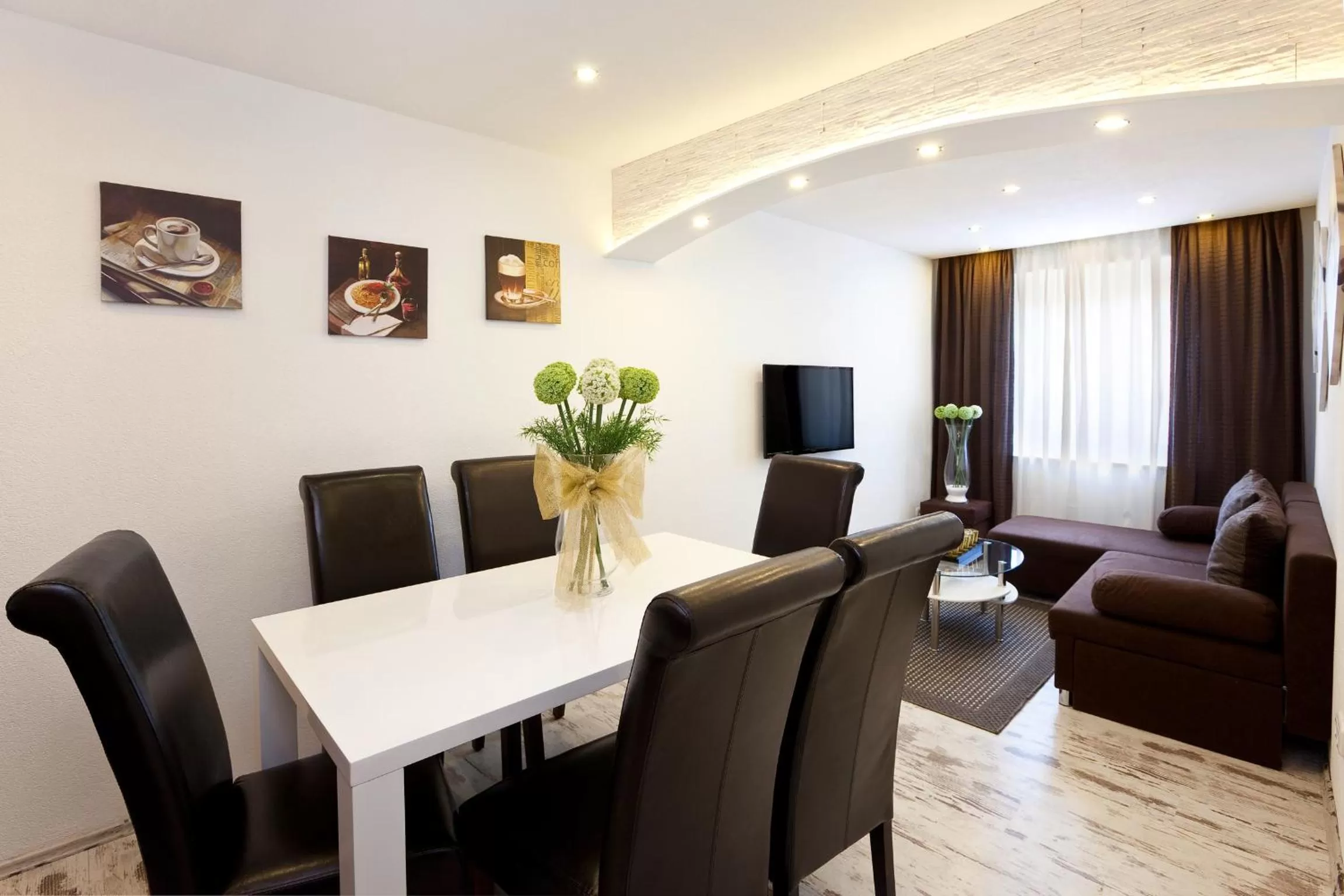 Living room in City Apart Hotel Füssen