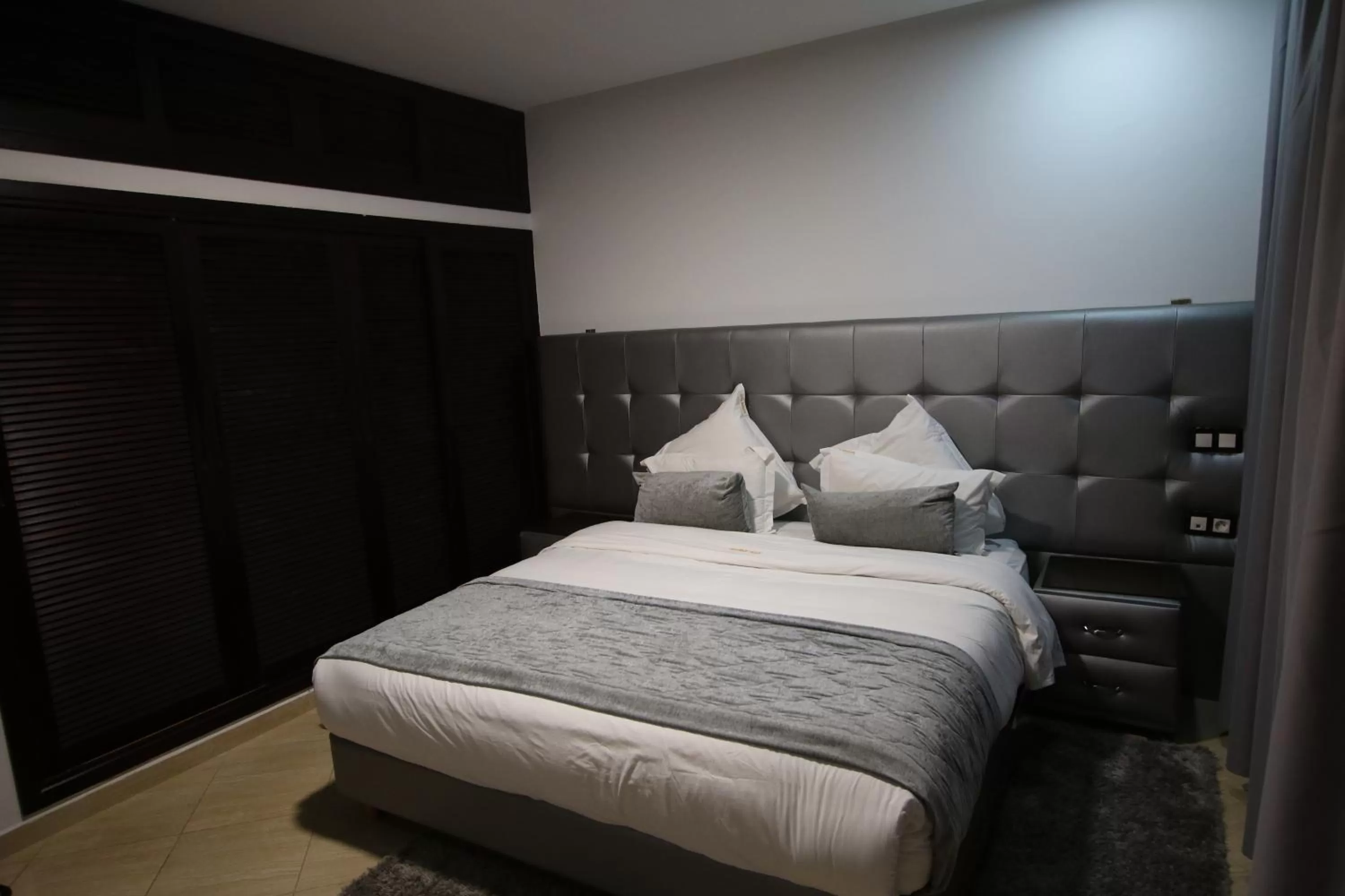 Bed in Hôtel Mansour