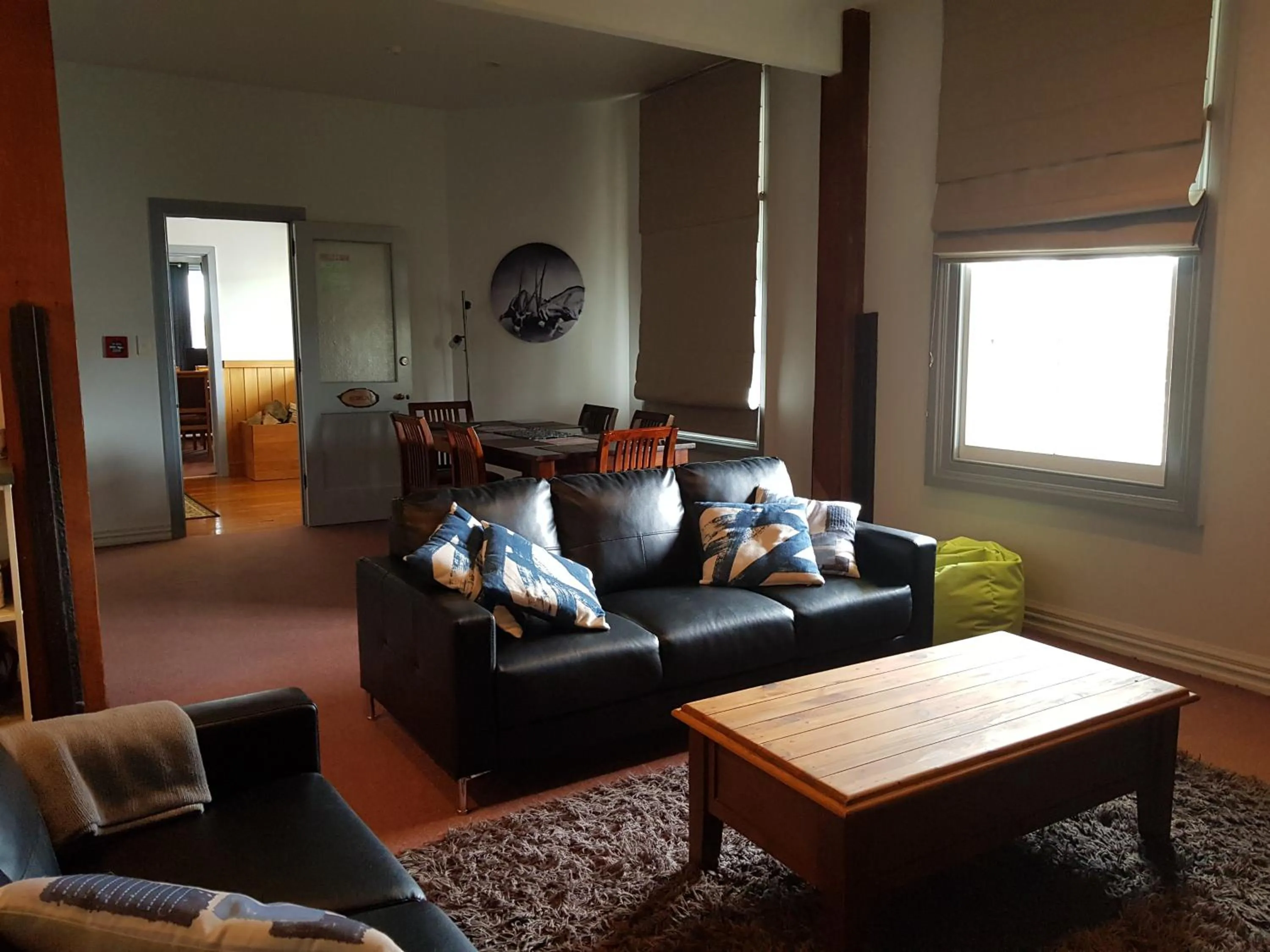 Living room in Abisko Lodge