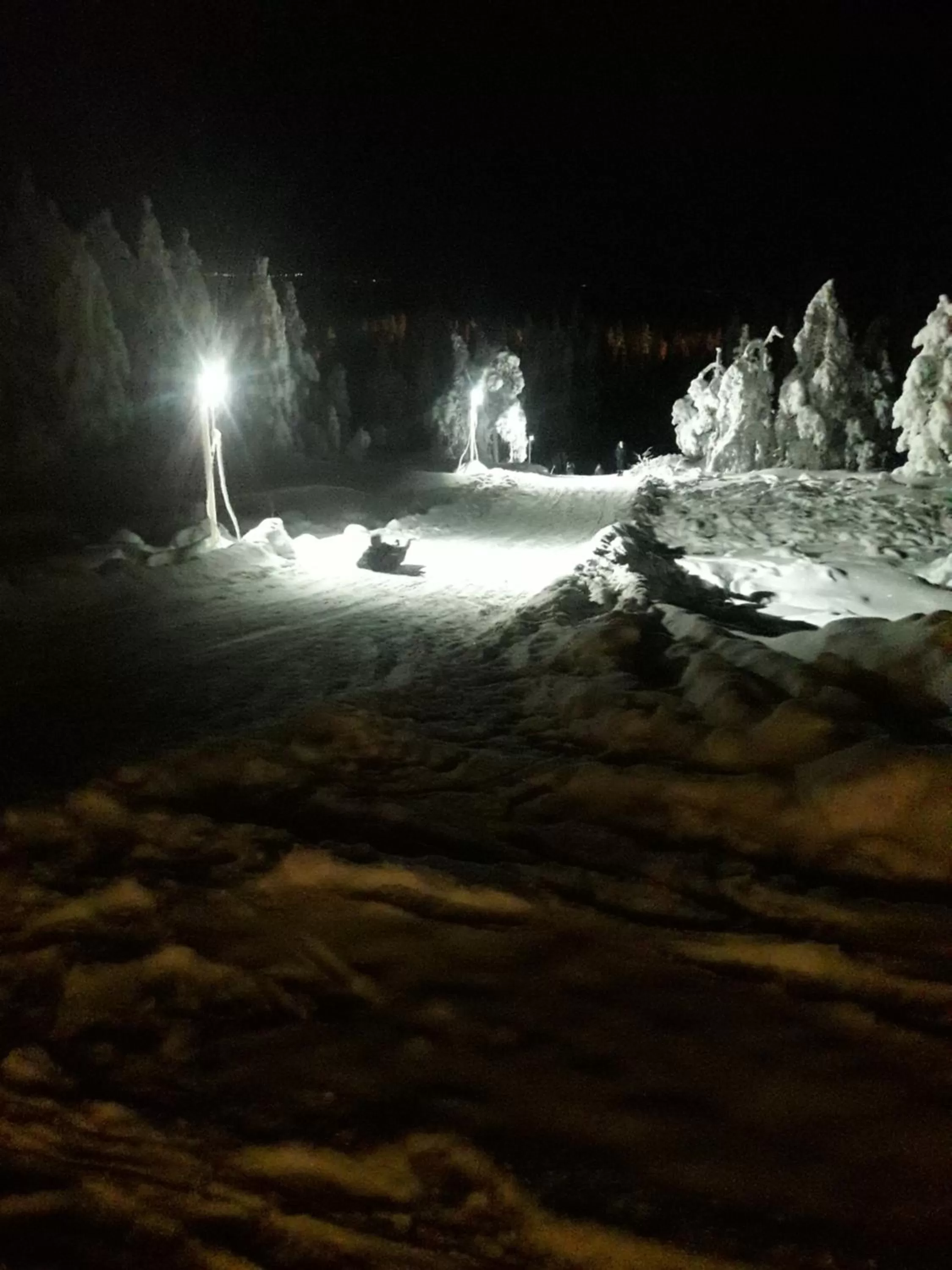 Winter in Karemajat Panorama hotel