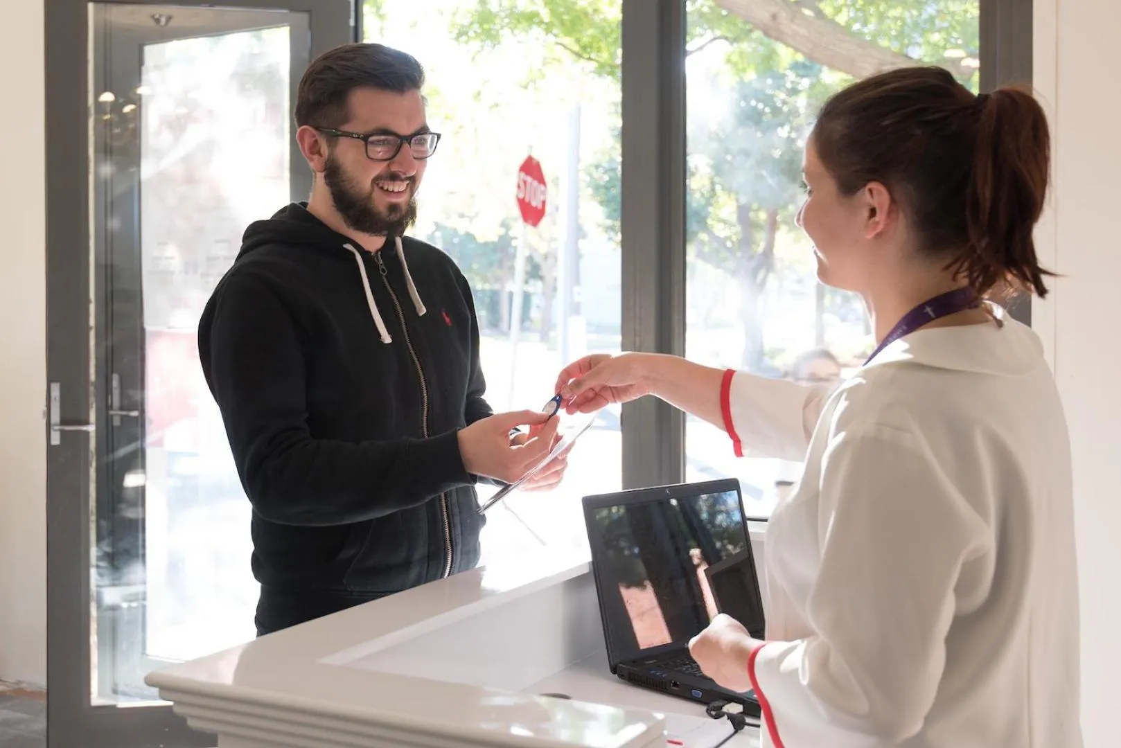 Staff in Lily Sands Inn