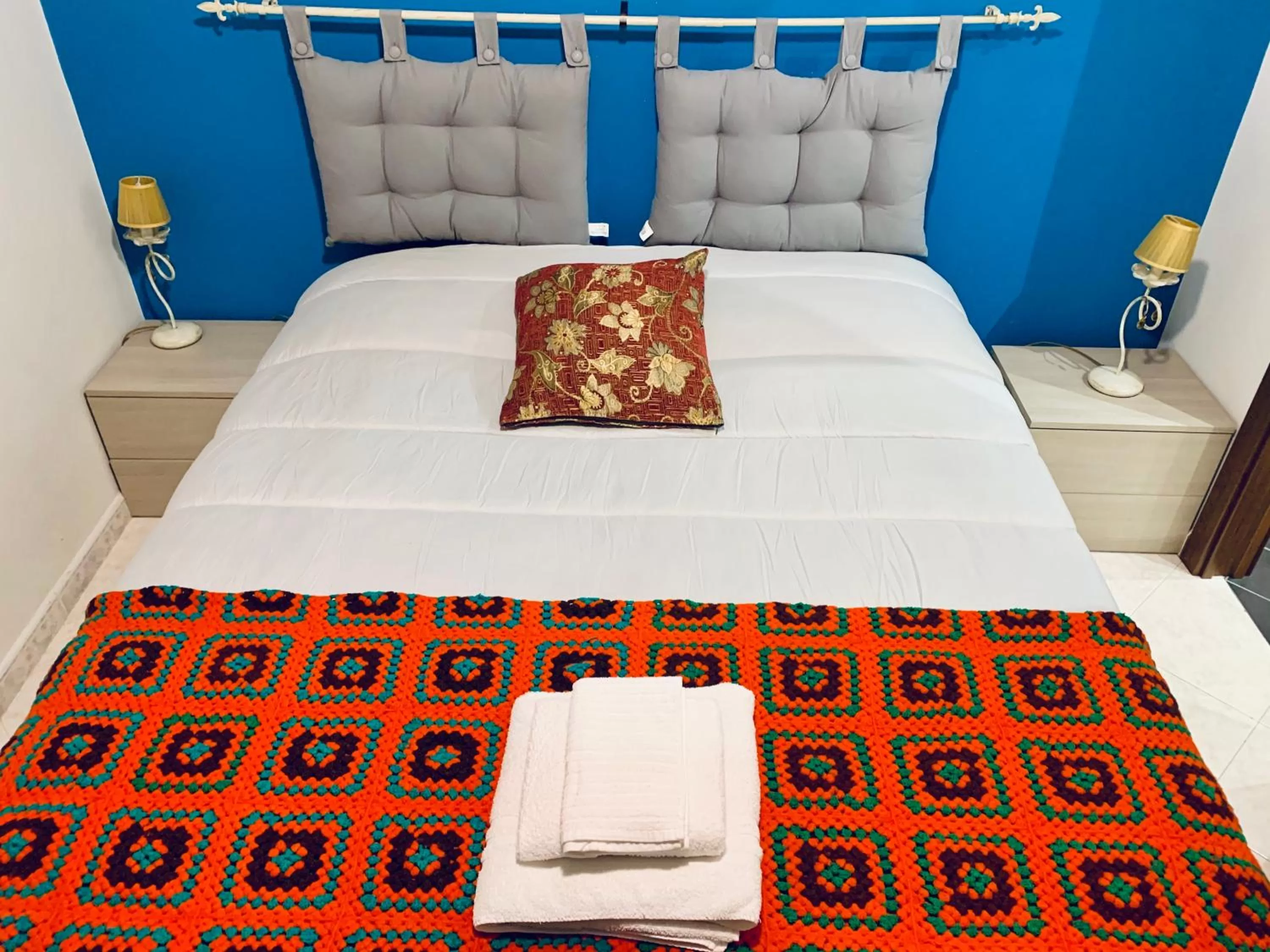 Bed in Mary Louise B&B