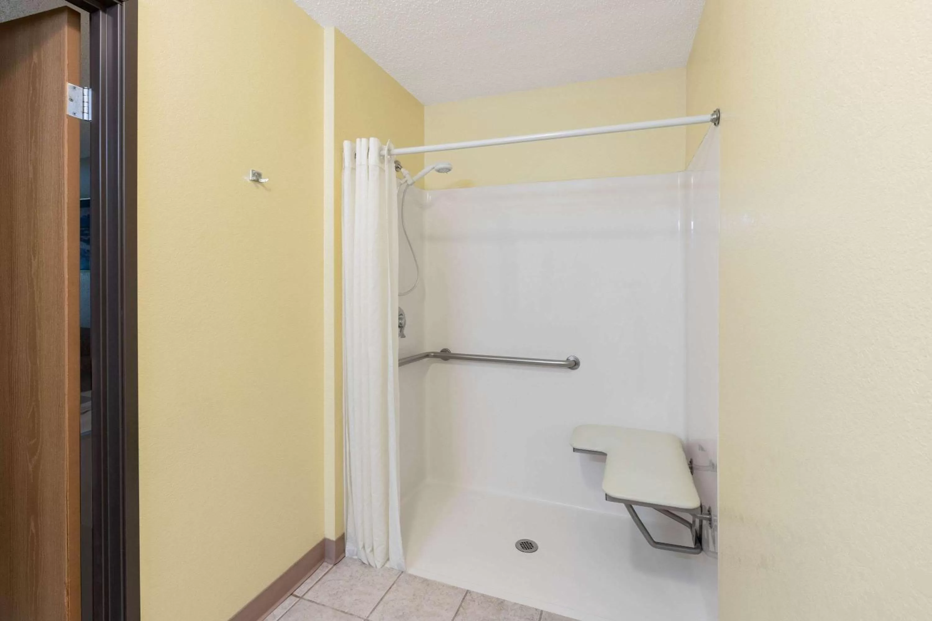 Shower in Super 8 by Wyndham Fountain