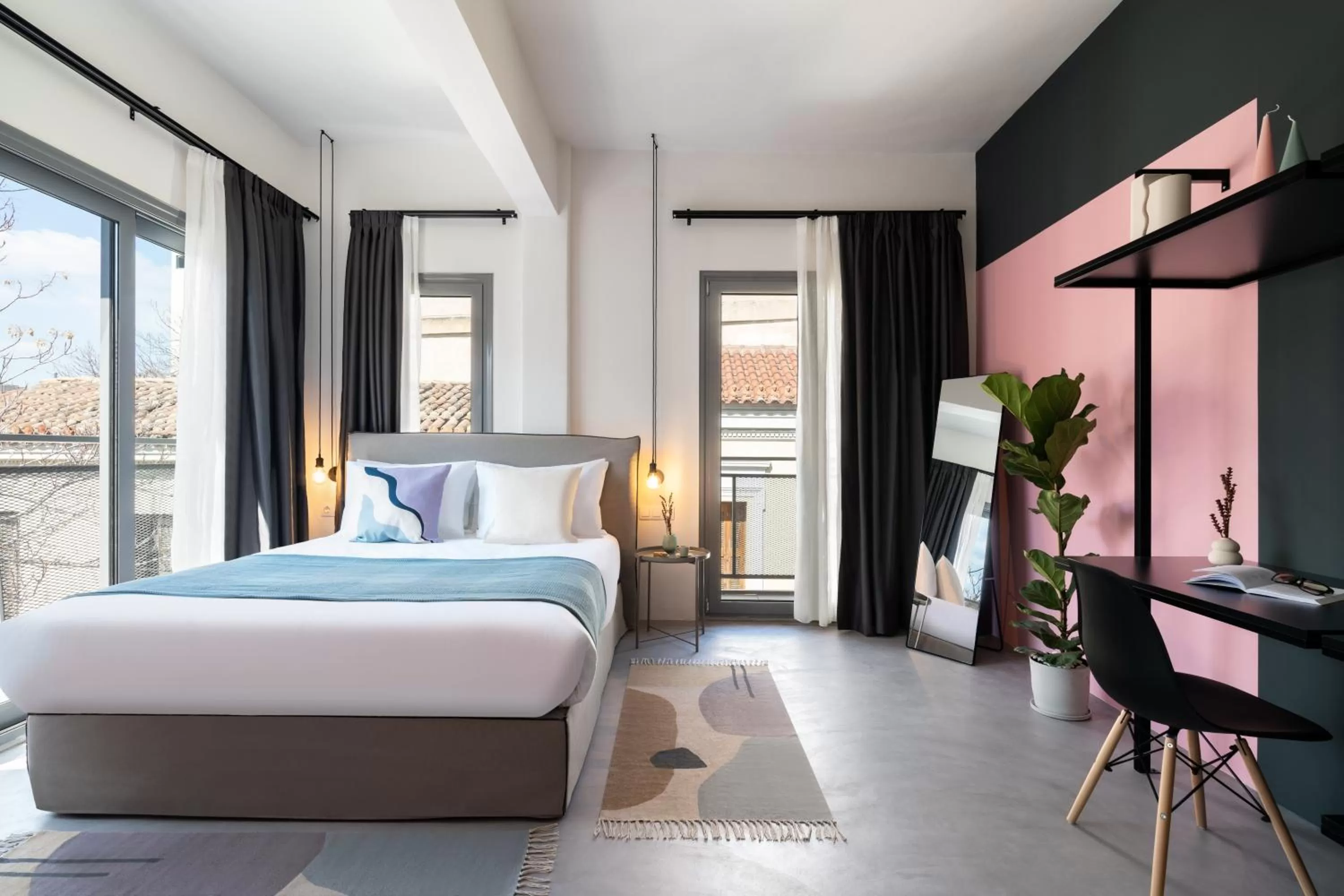 Bedroom, Bed in Play Psyri Athens a member of Brown Hotels