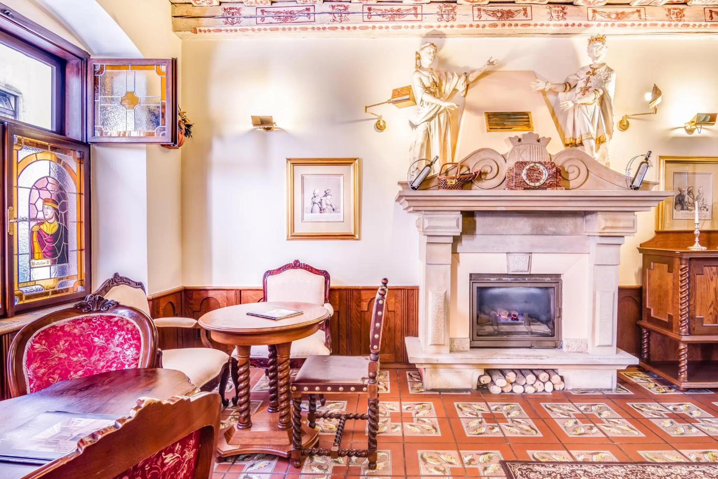 Lobby or reception in The King Charles