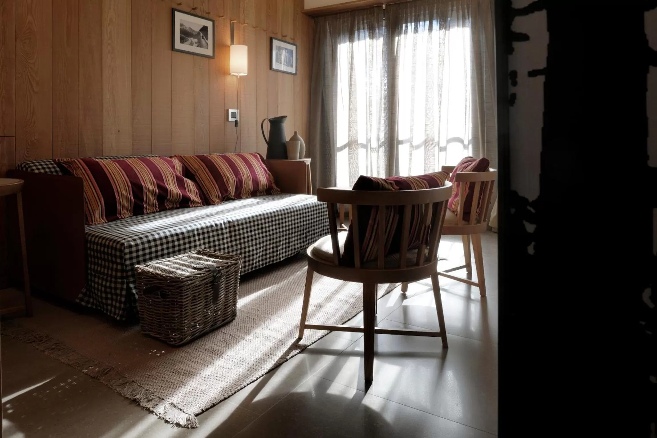 Living room in Eden Hotel