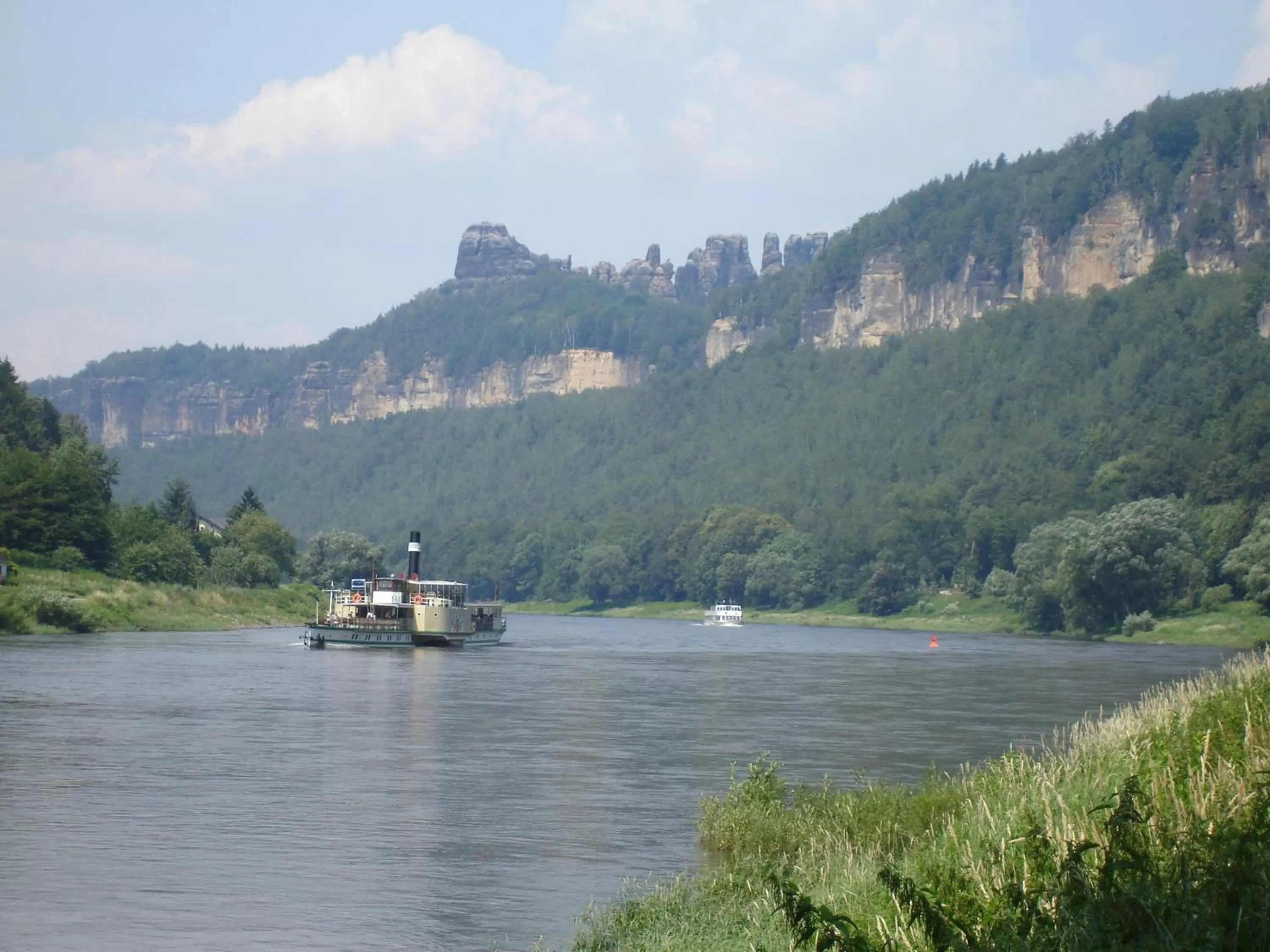 Natural landscape in Bio-Hotel Zur Mühle