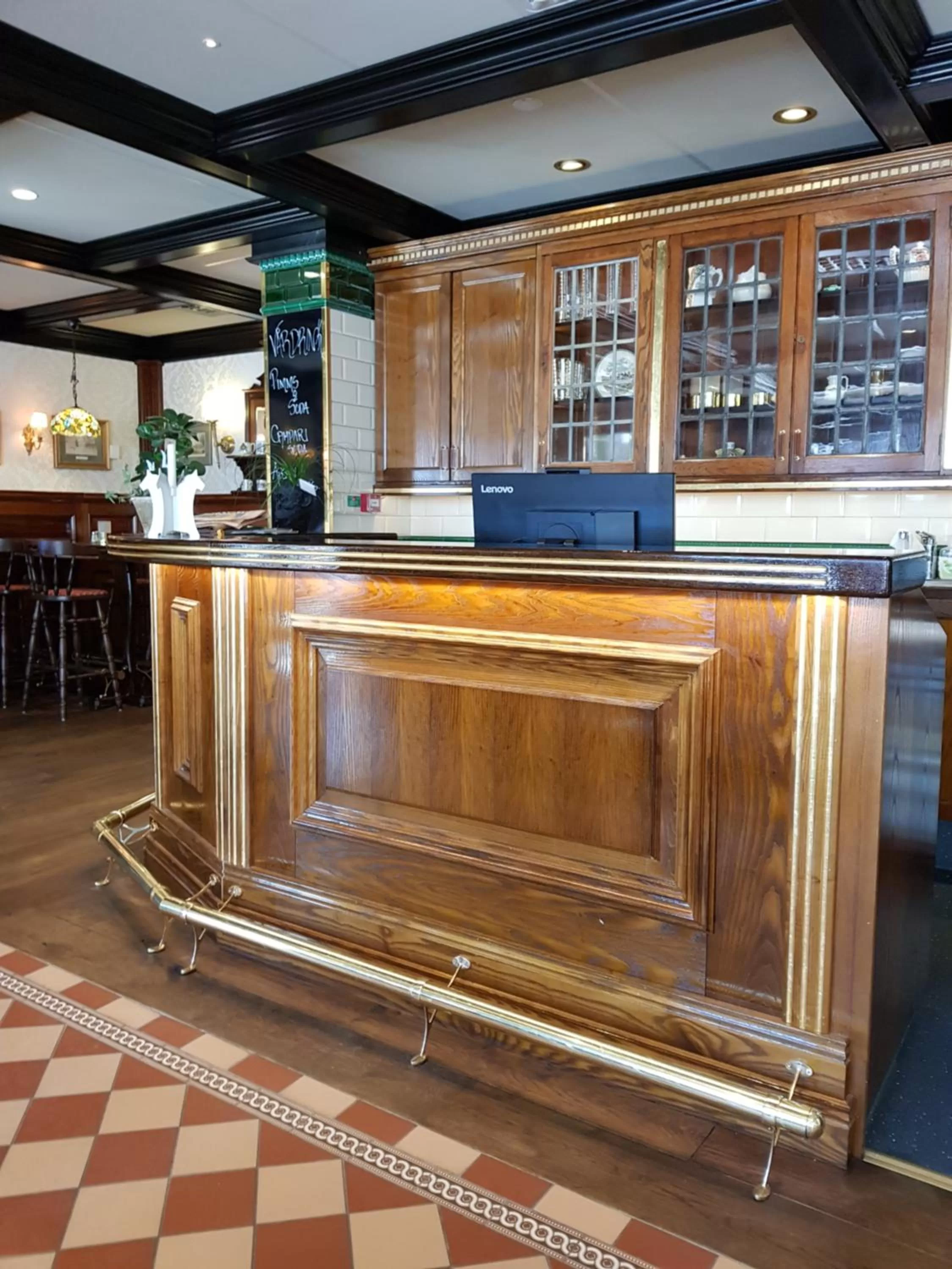 Lobby or reception in Hotel Bishops Arms Mora