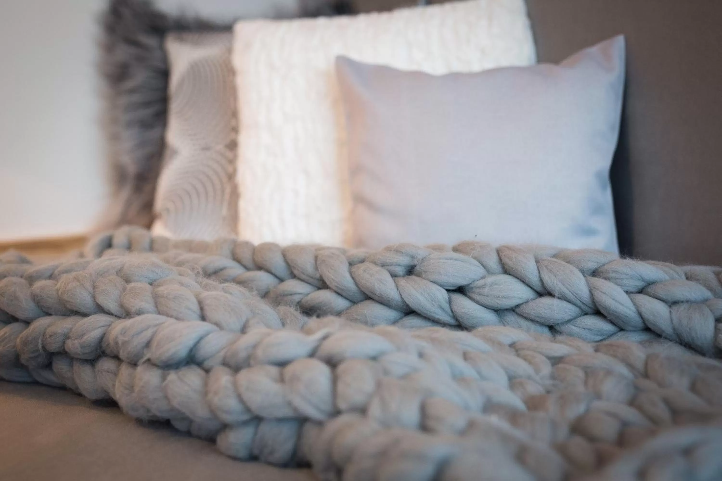 Decorative detail, Bed in Willa Góralsko Riwiera