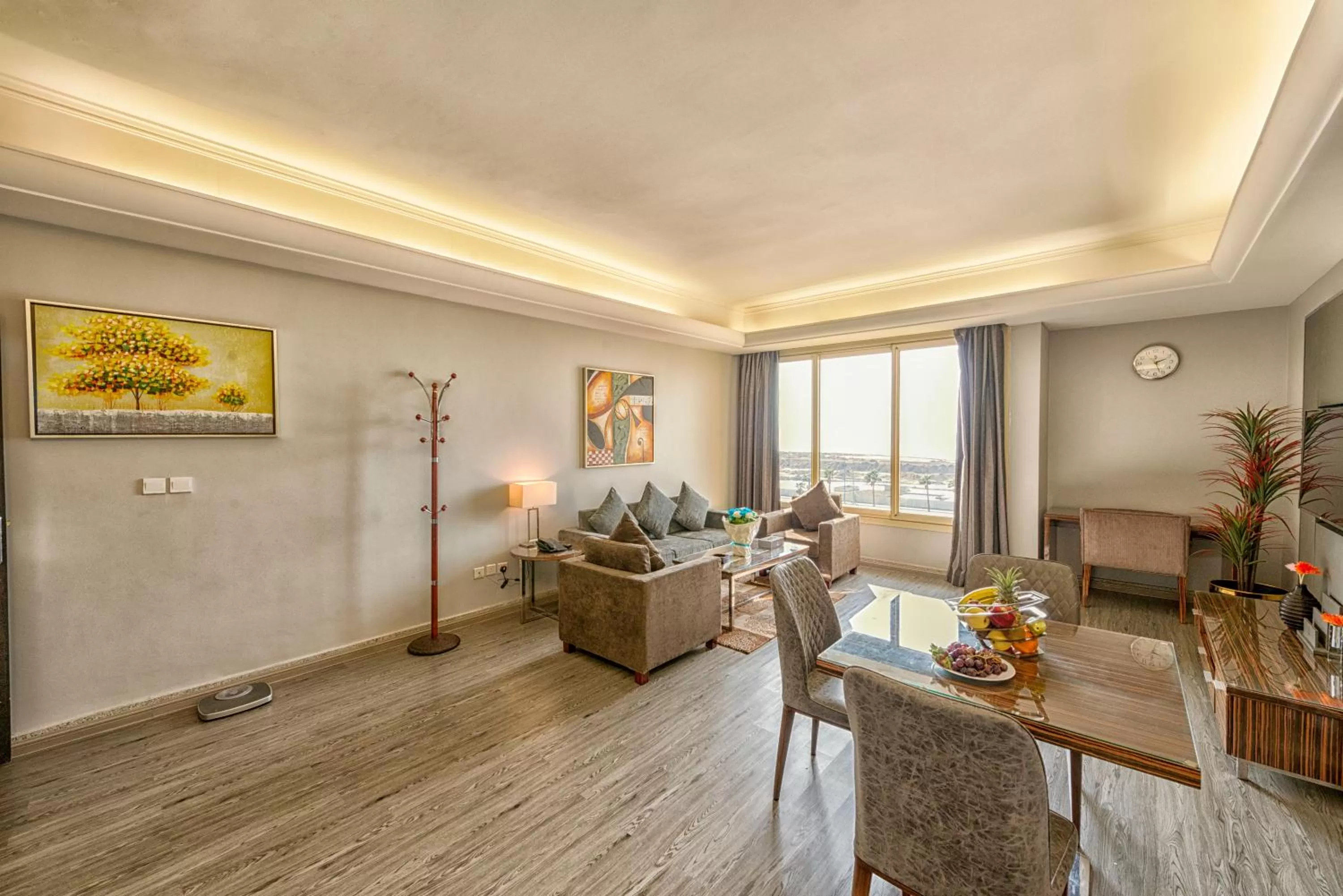 Living room in Elite Al Hamra - Al Cornich