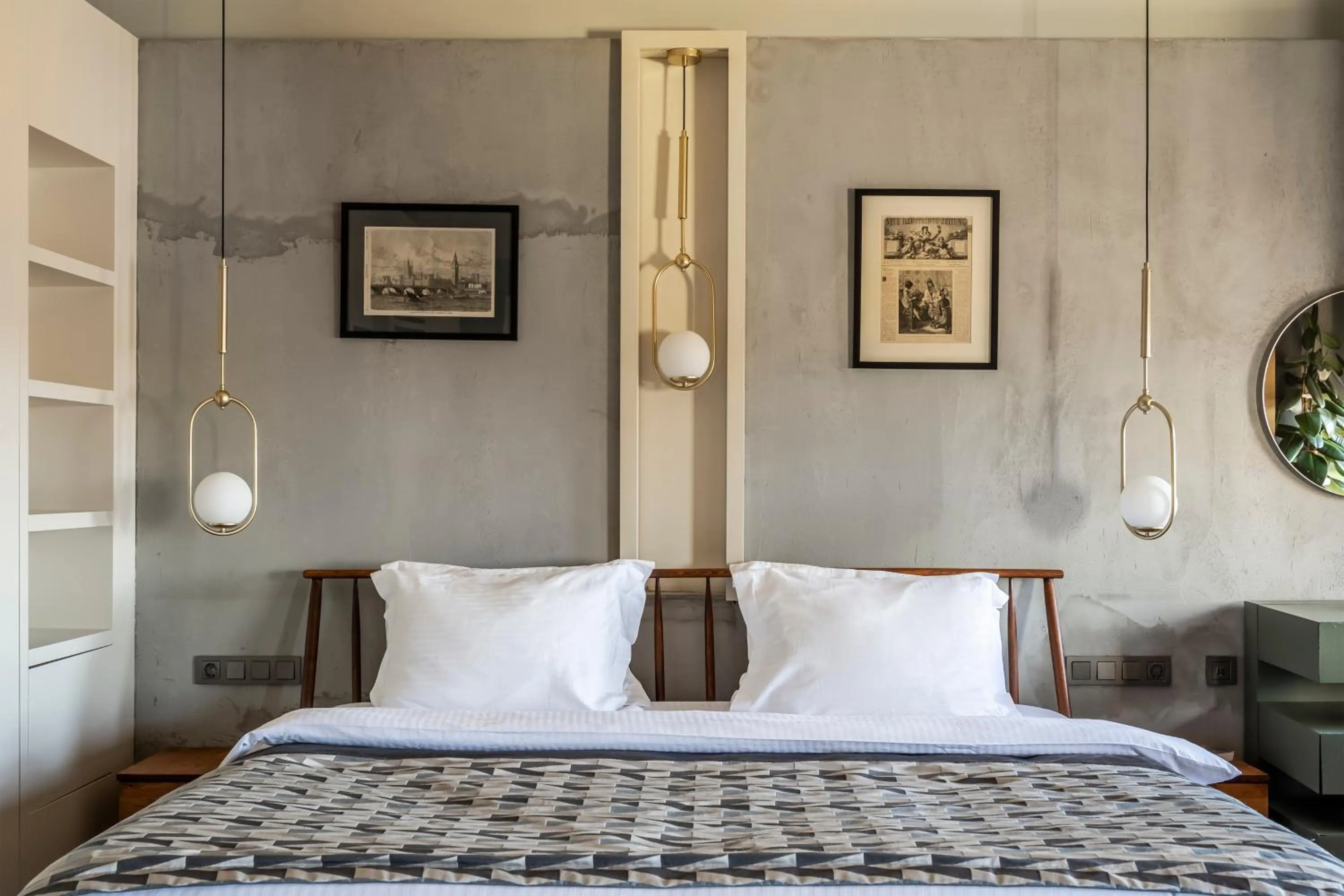 Decorative detail, Bed in Ansen Hotel and Suites