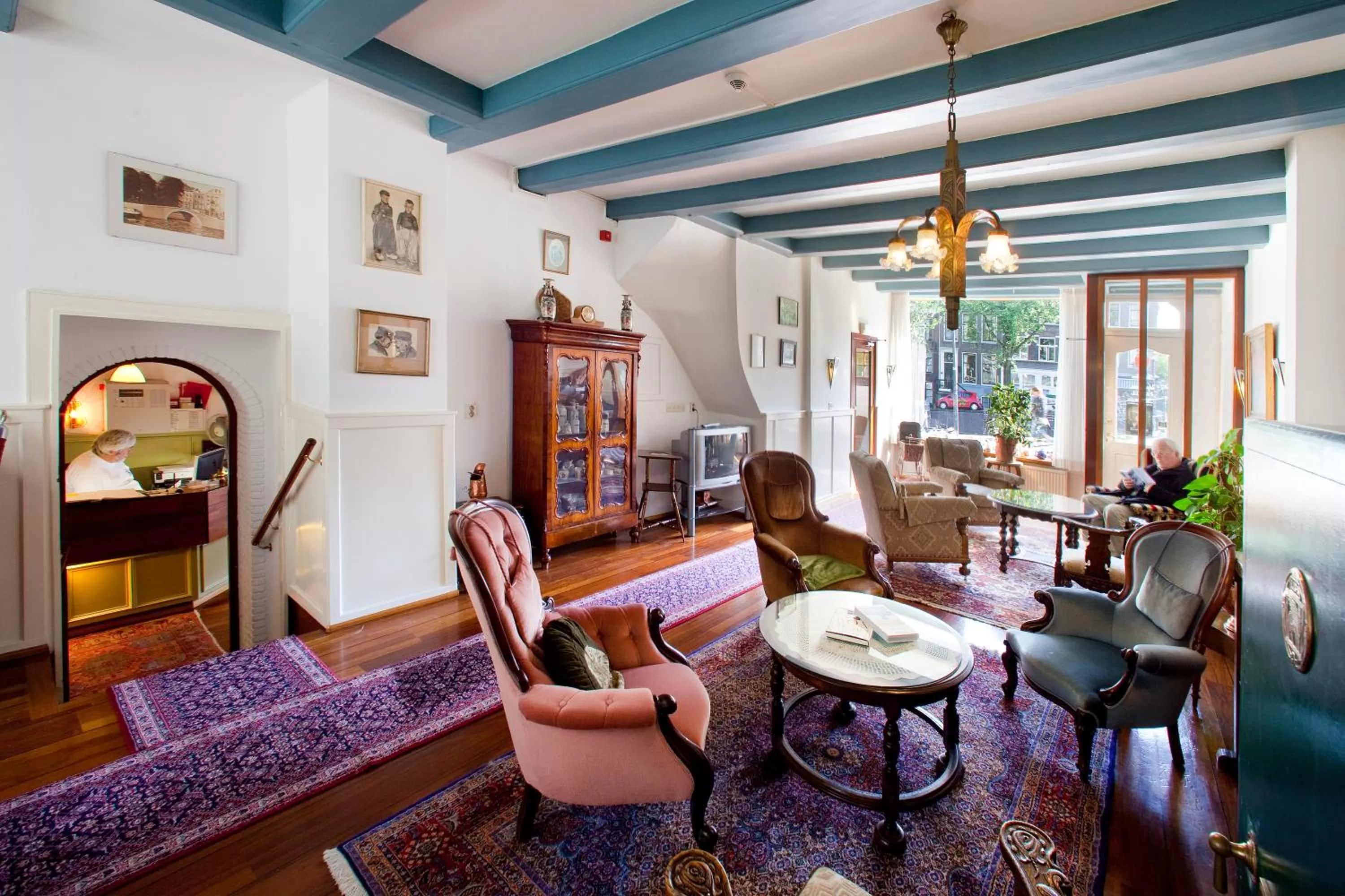 Lobby or reception in Amsterdam Wiechmann Hotel