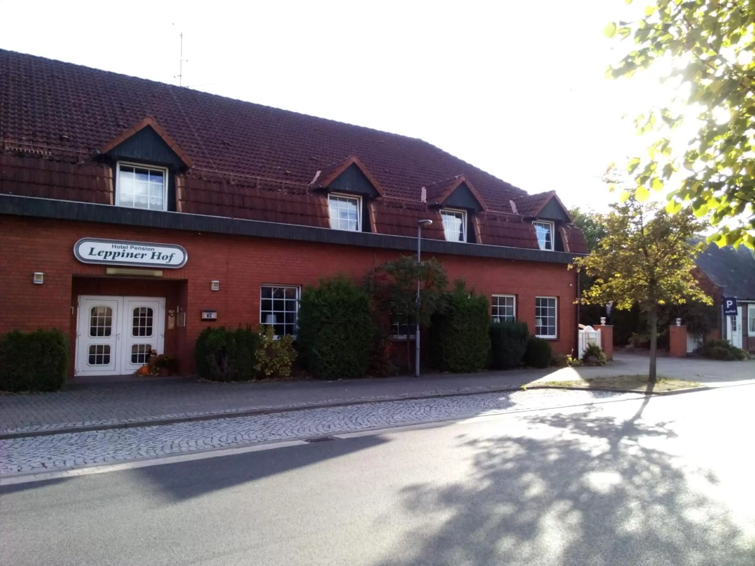Property building in Hotel Leppiner Hof - B&B FRÜHSTÜCKSPENSION