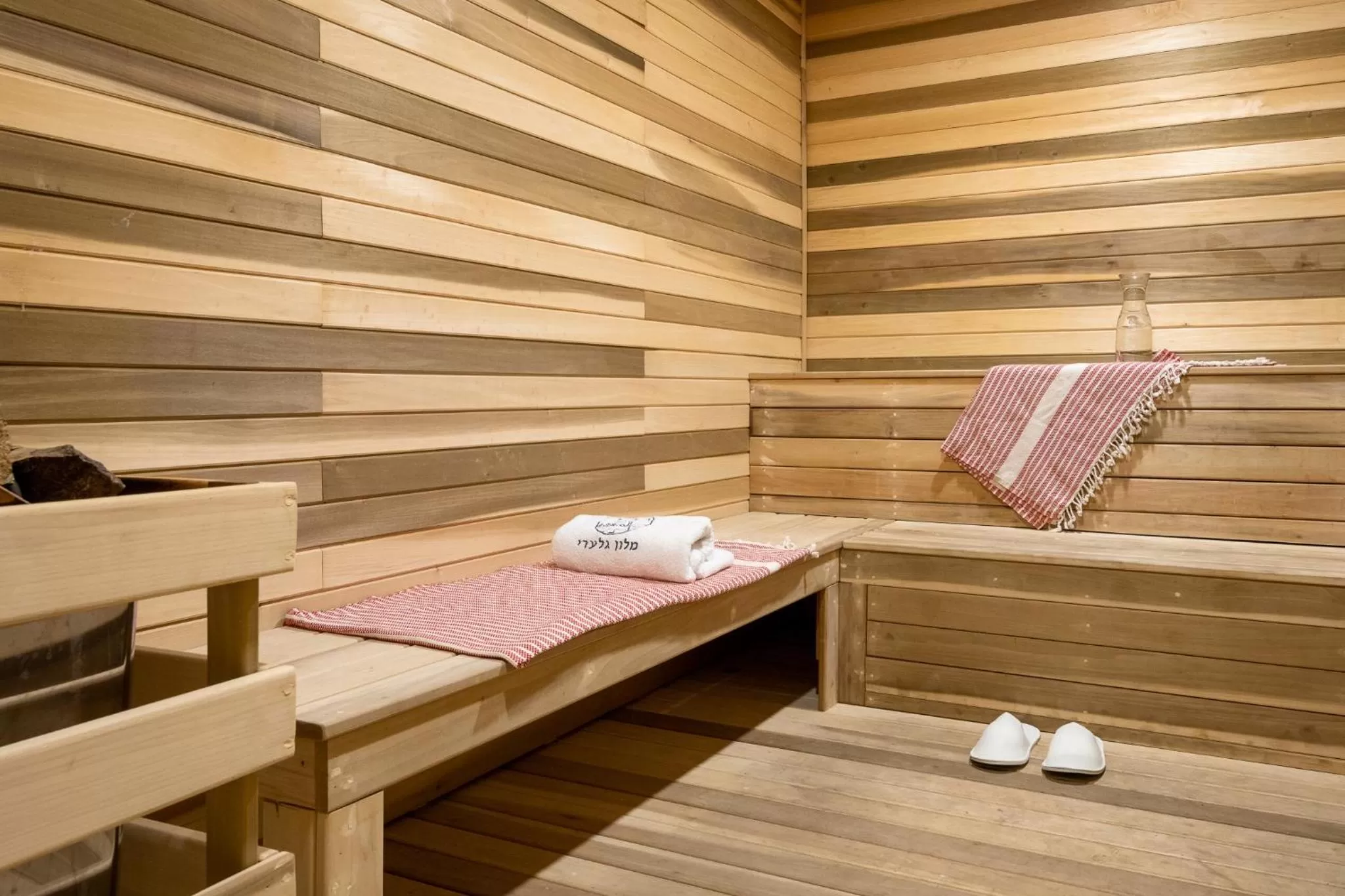 Sauna in Kfar Giladi Hotel