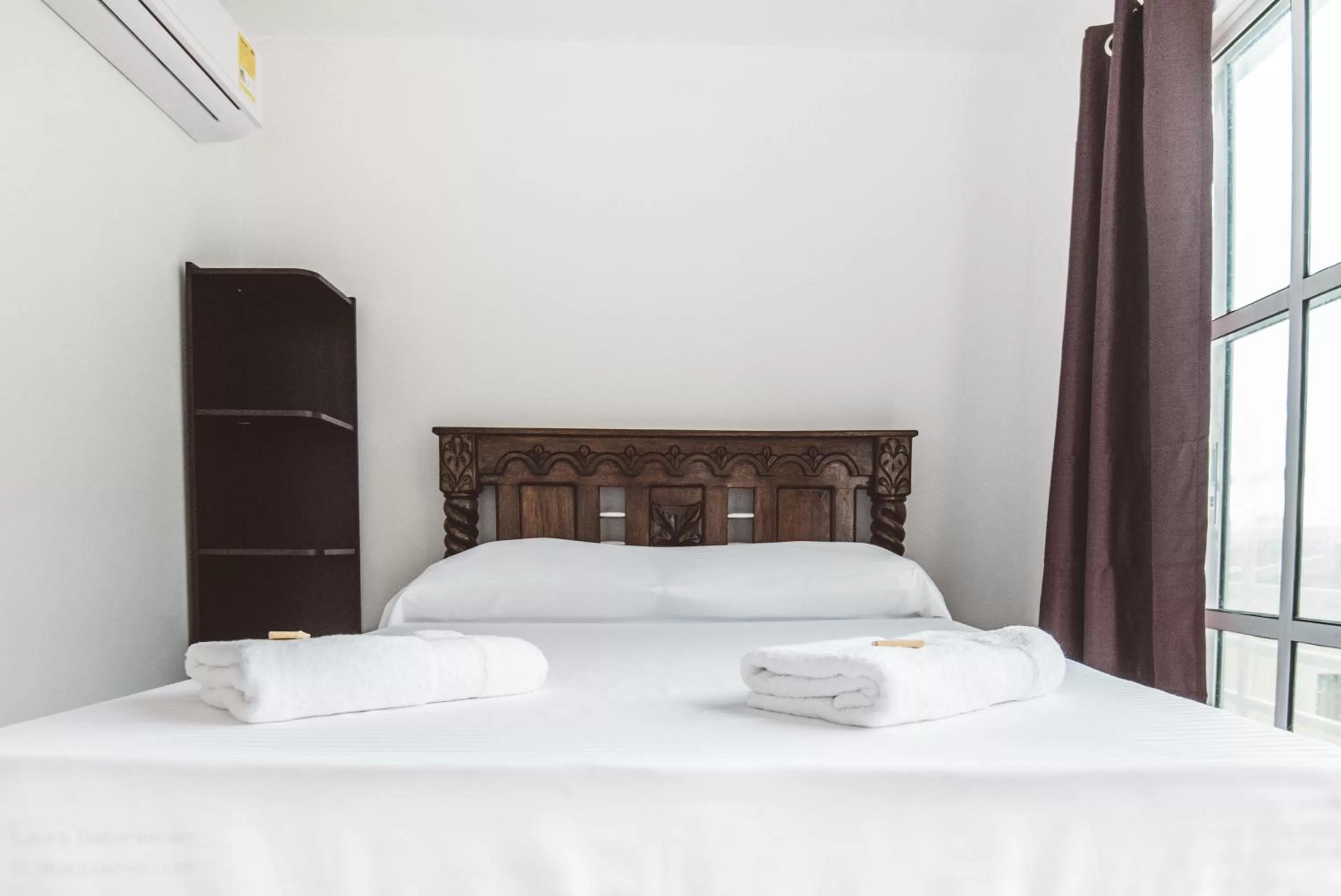 Bed in The Rock House Eco