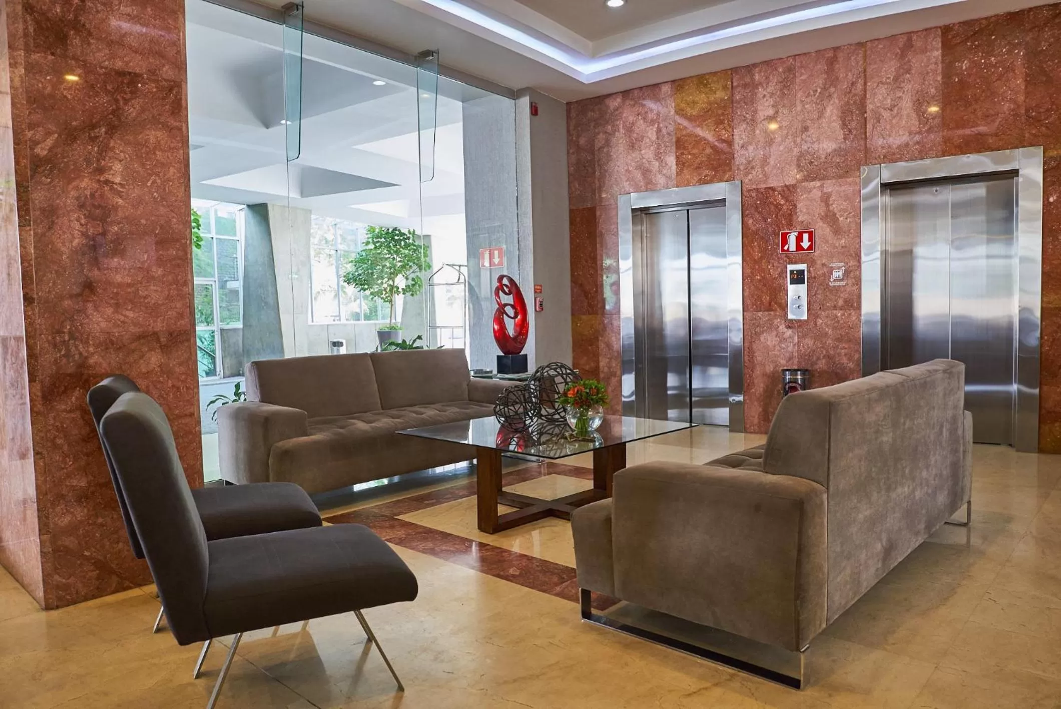 Lobby or reception in Ejecutivo Express Guadalajara Providencia - Av México