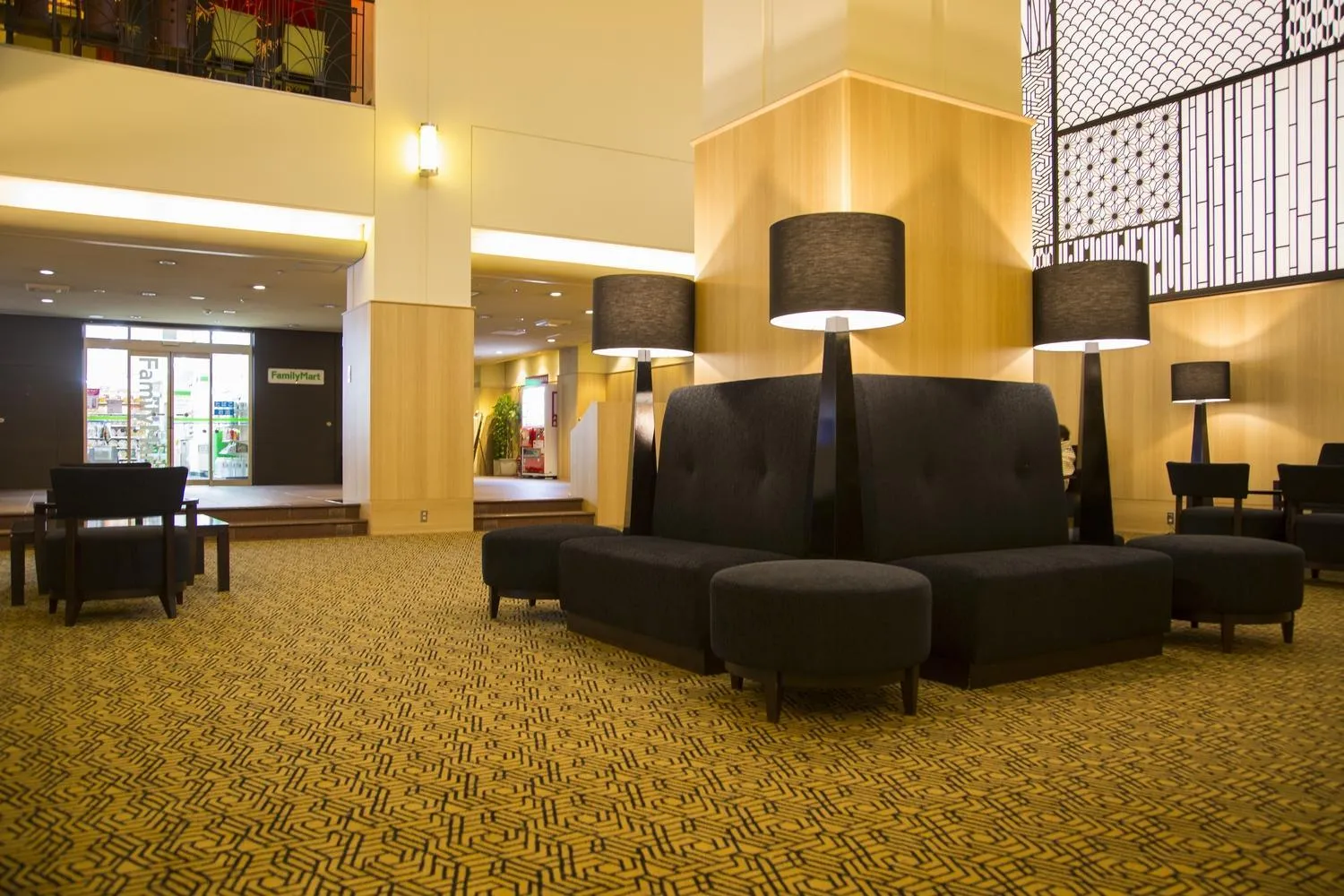 Lobby or reception in Hotel Abest Sapporo