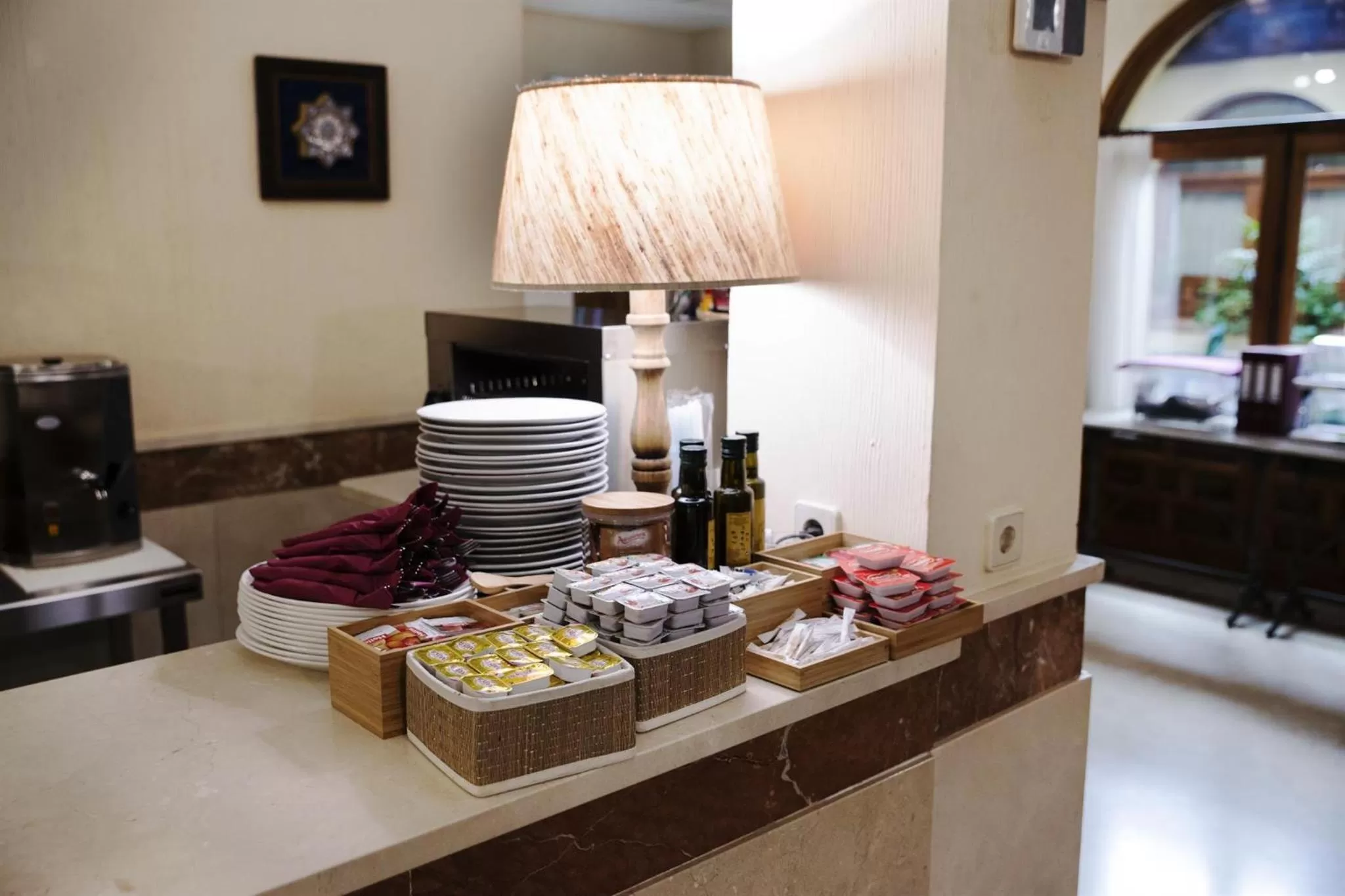 Breakfast in Hotel Santa Isabel