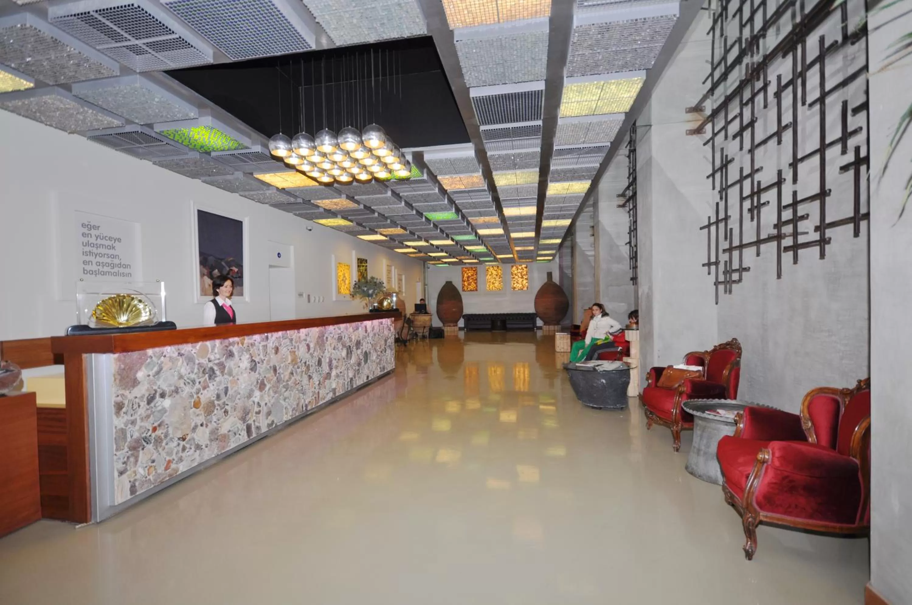 Lobby or reception in Han Hotel