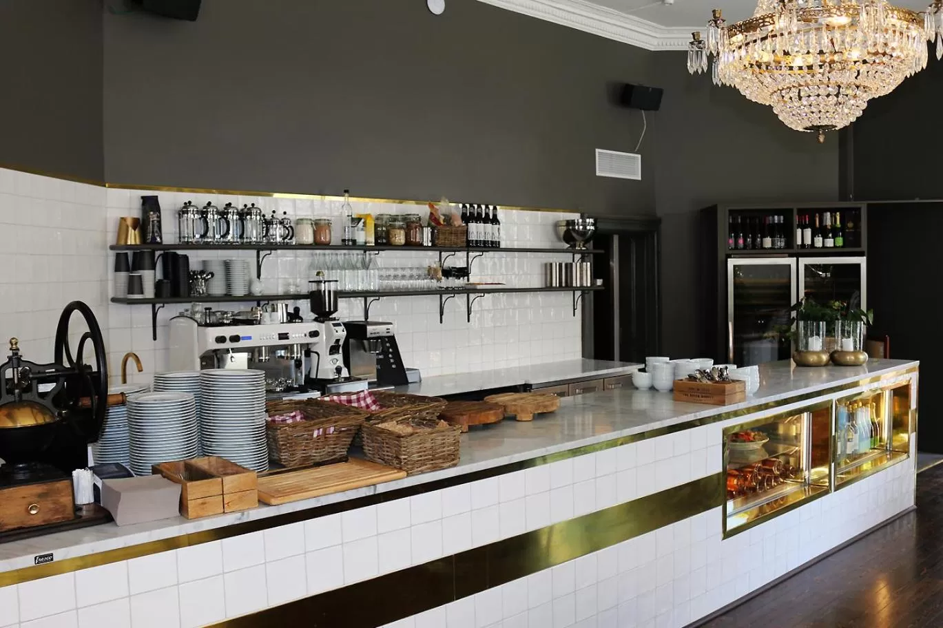 Coffee/tea facilities in Hotell Hjalmar