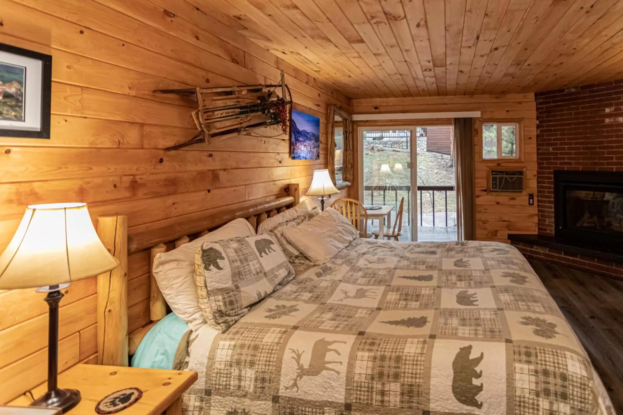 Bed in Nicky's Resort