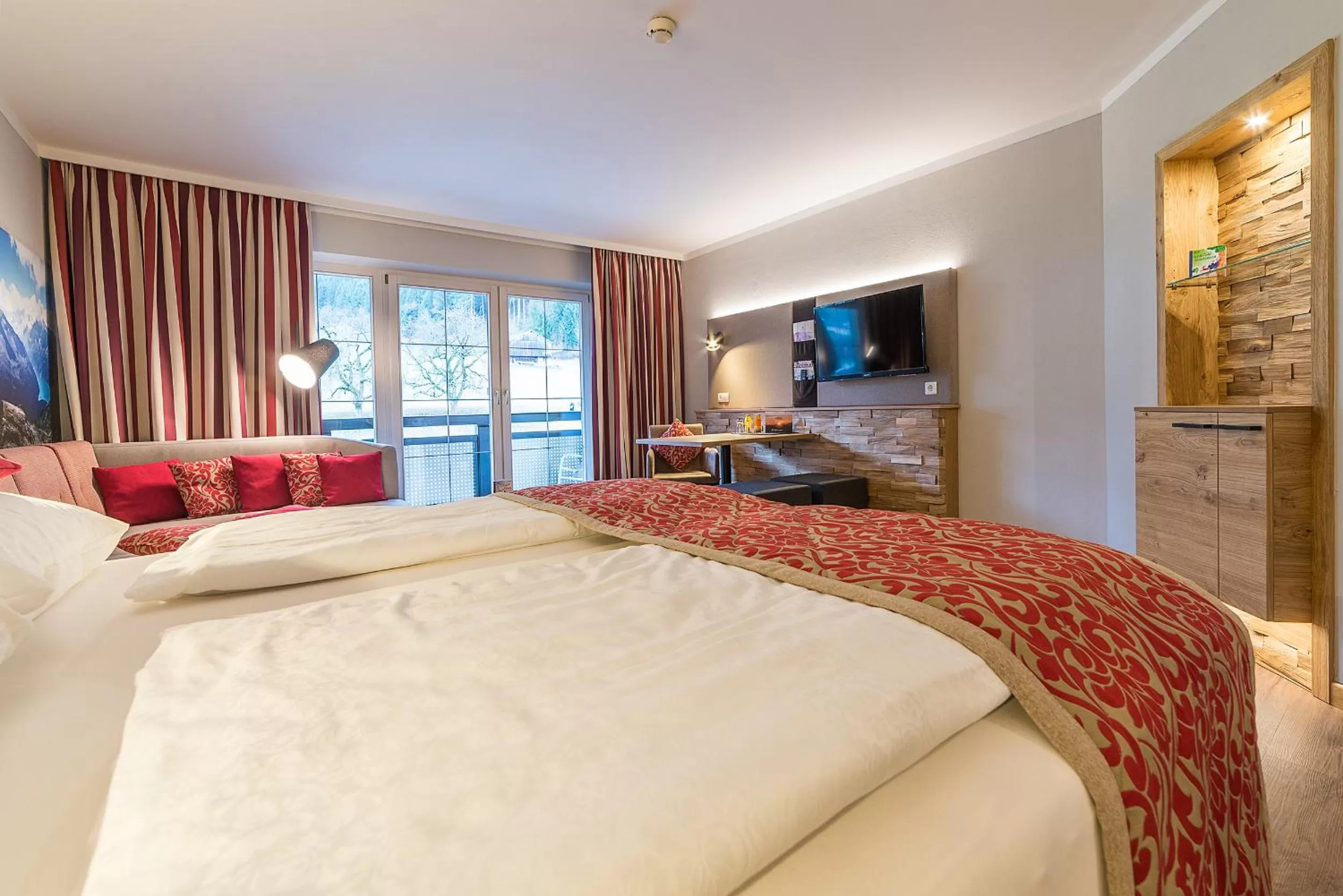 Photo of the whole room, Bed in Wohlfühlhotel Schiestl