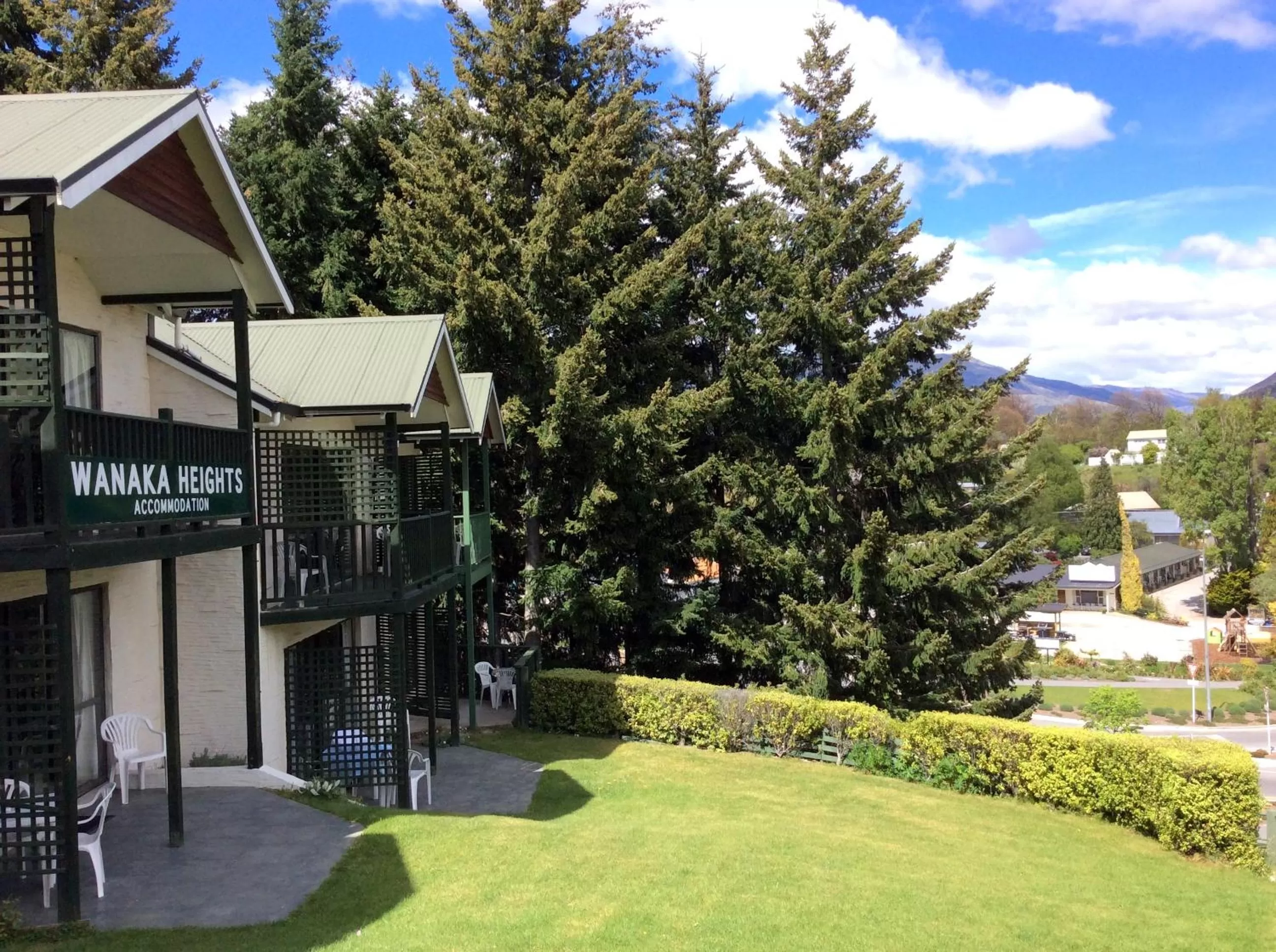 Property logo or sign, Property Building in Wanaka Heights Motel