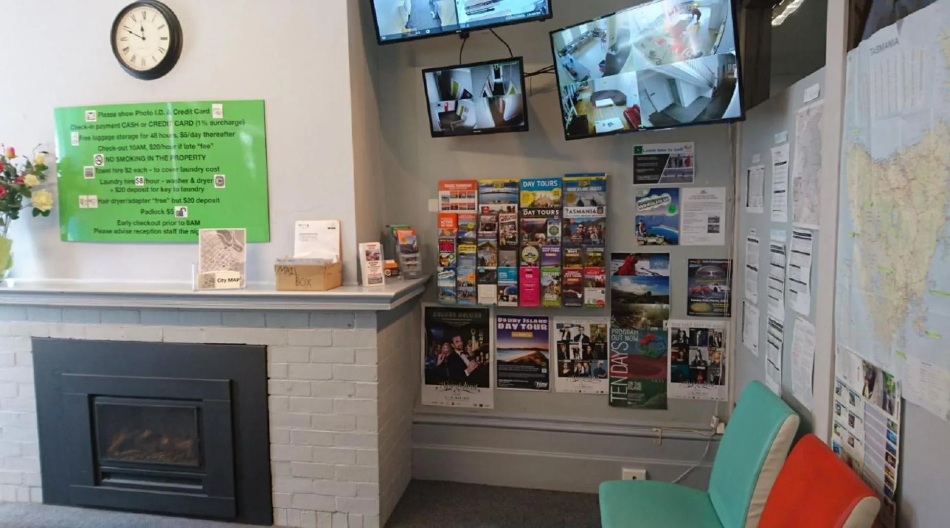 Area and facilities in Backpackers Imperial Hotel