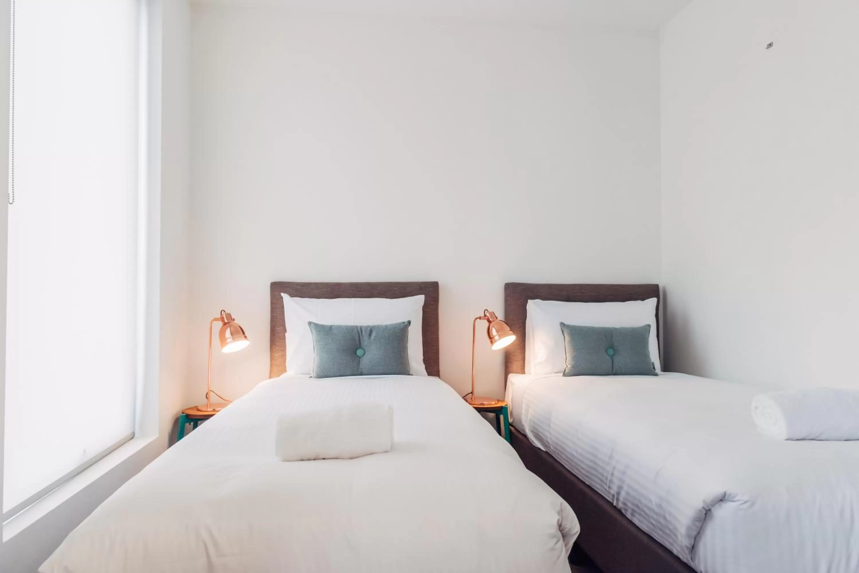 Bed in Comfort Apartments Box Hill