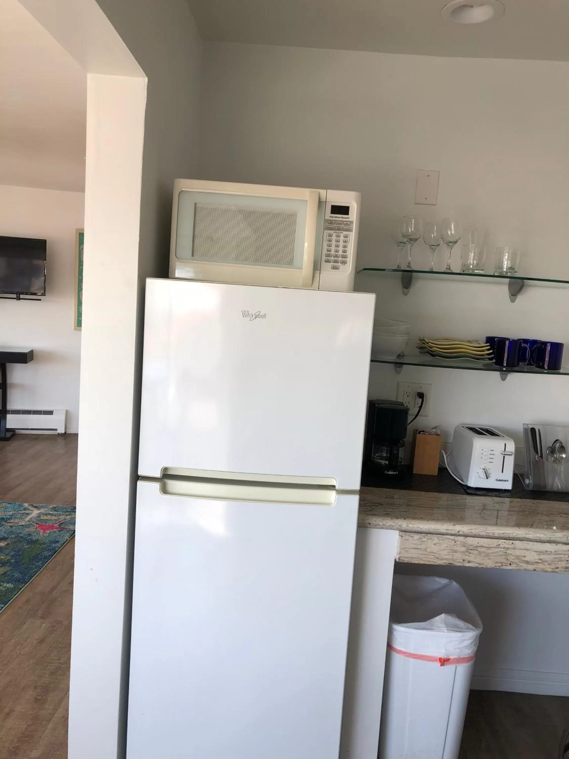 Kitchen or kitchenette in Sea Horse Resort