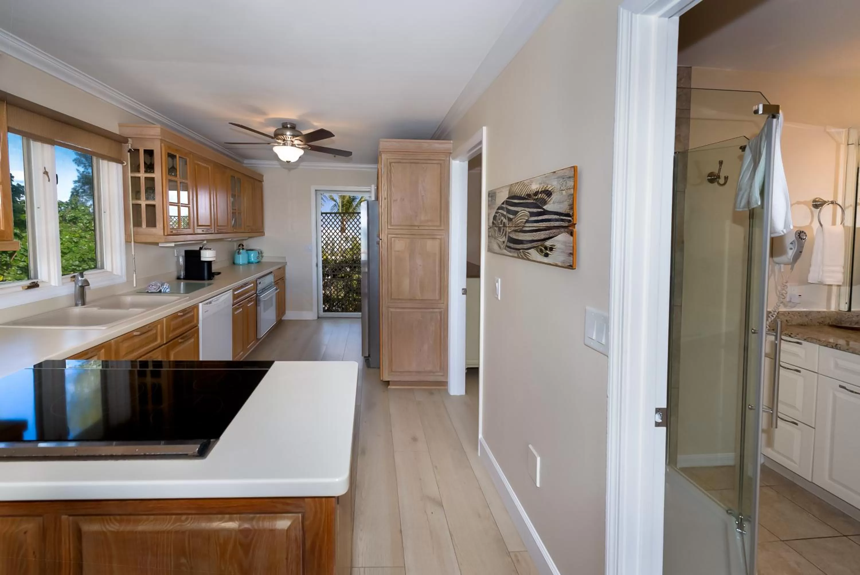 Kitchen or kitchenette in Cedar Cove Resort & Cottages