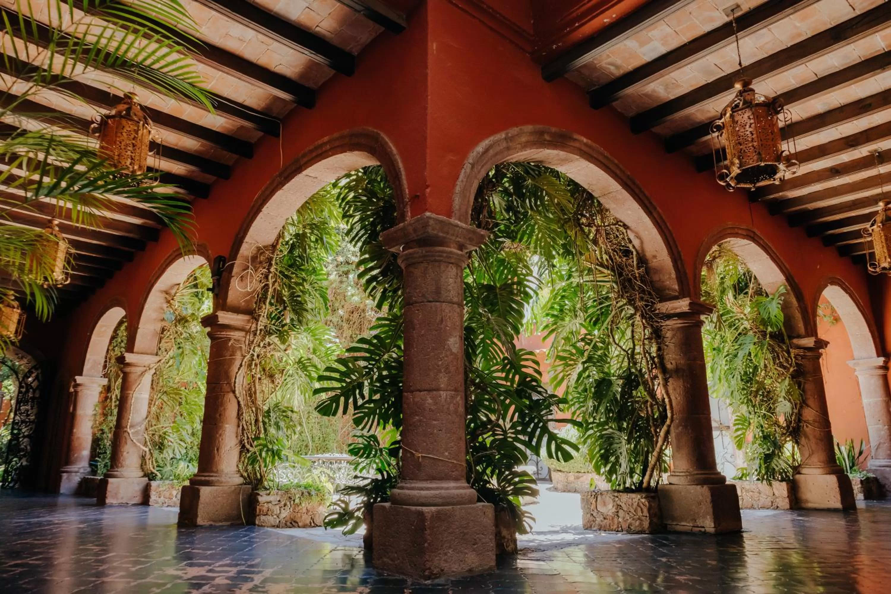 Patio in Casa Luna Hotel Boutique