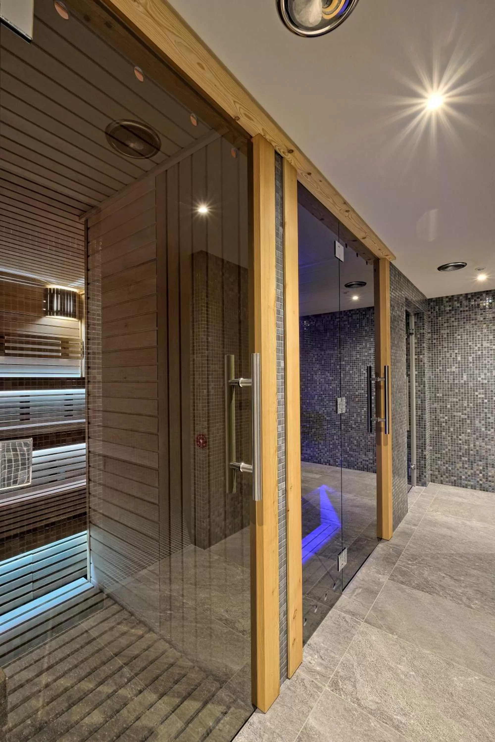 Sauna in Harda House Friends & Spa
